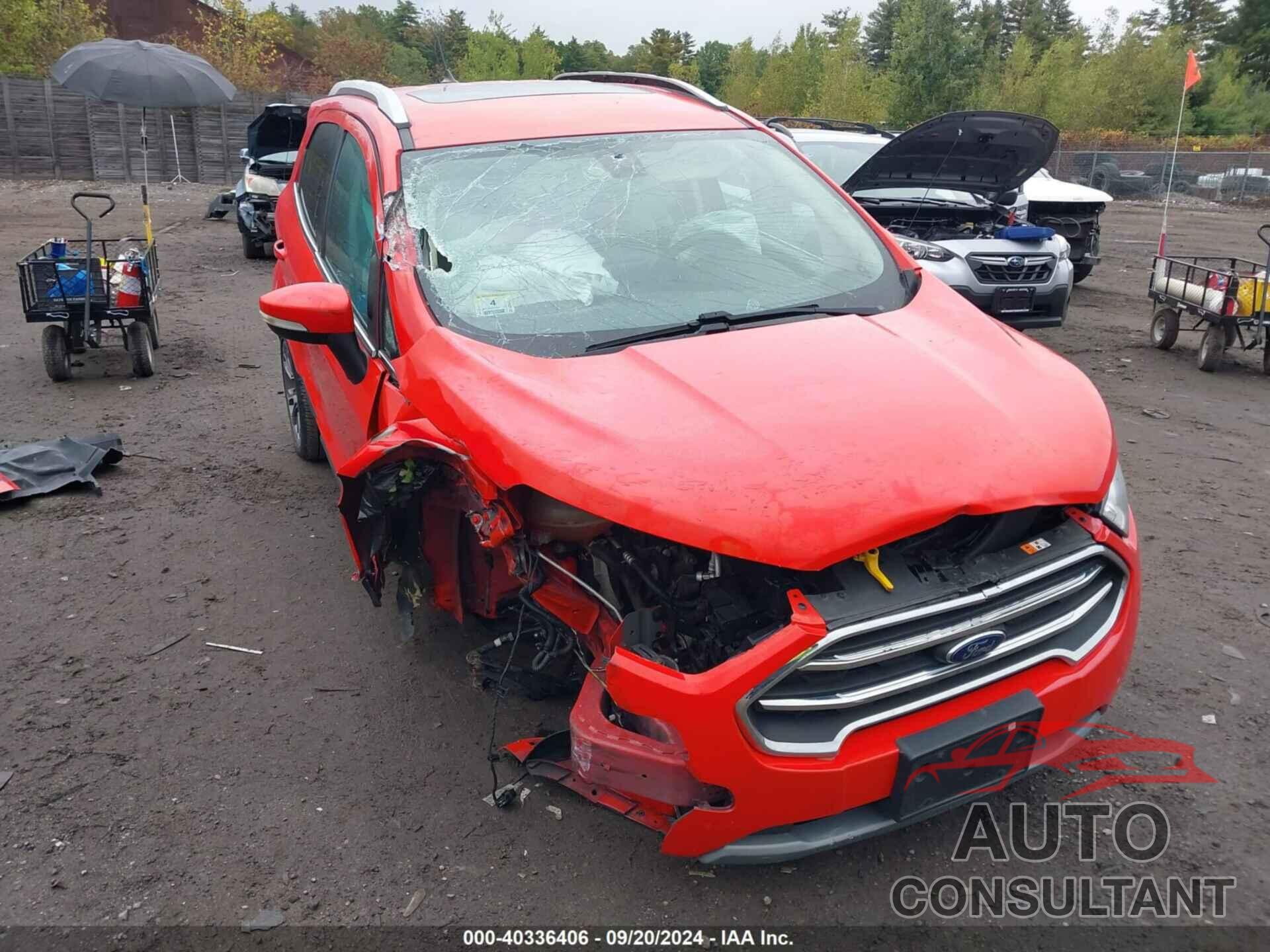 FORD ECOSPORT 2020 - MAJ6S3KL2LC360490