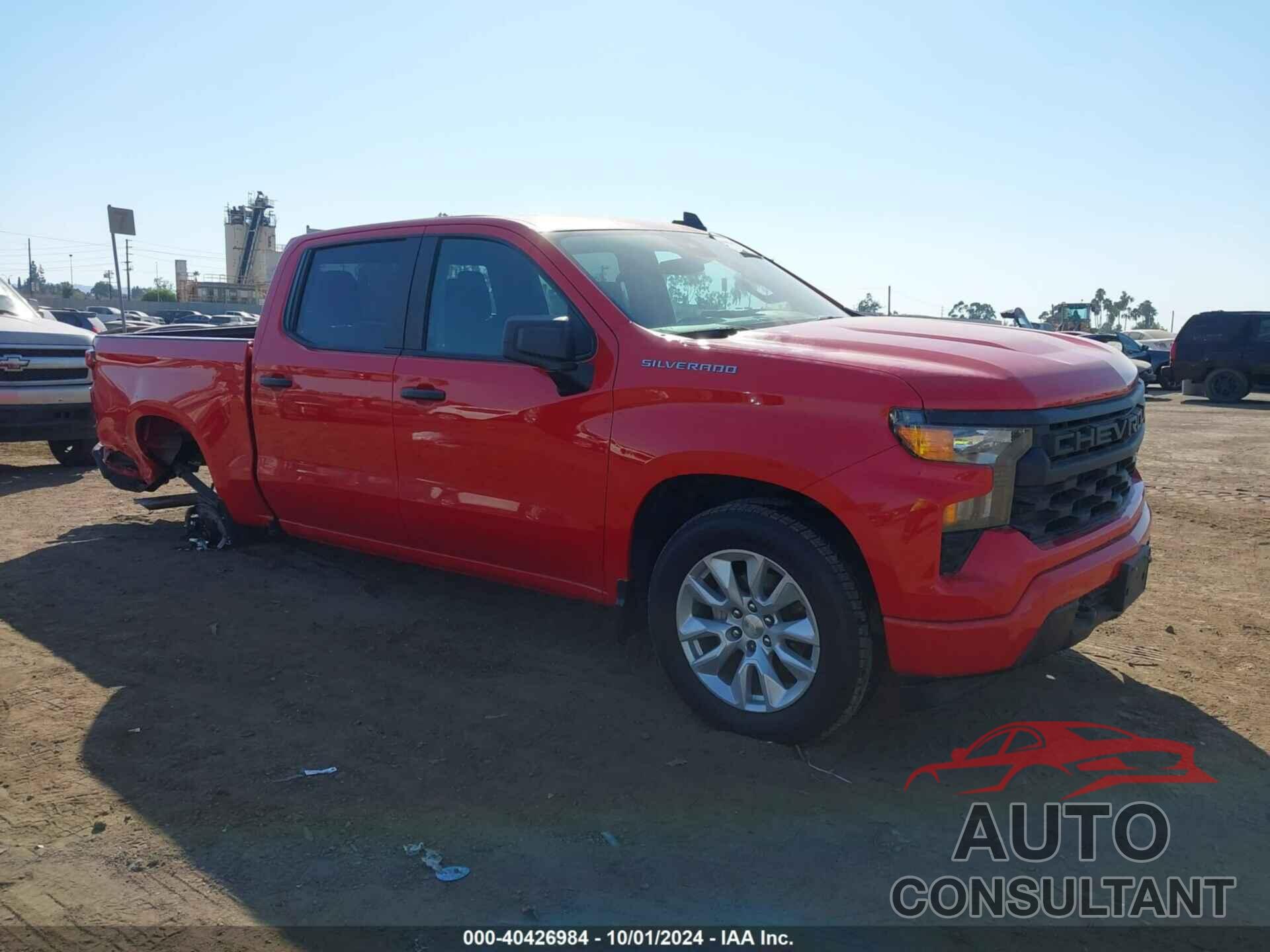 CHEVROLET SILVERADO 1500 2022 - 1GCPABEK5NZ624557