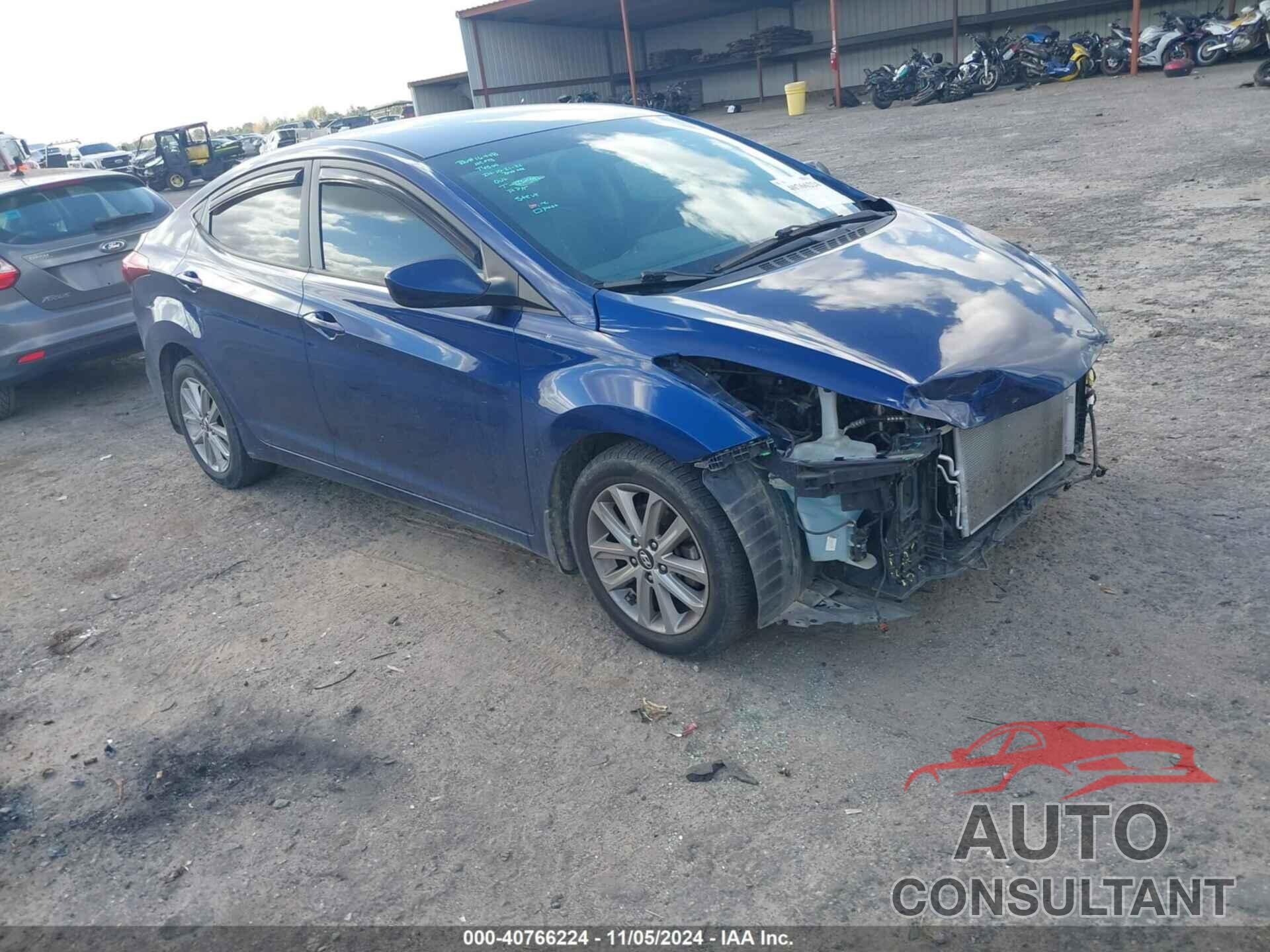 HYUNDAI ELANTRA 2016 - 5NPDH4AE1GH672559