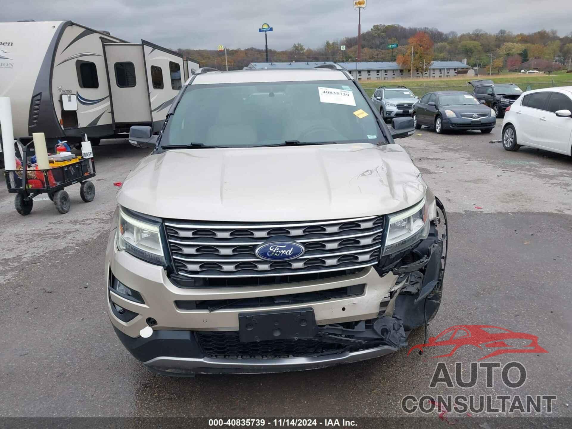FORD EXPLORER 2017 - 1FM5K8D86HGA99193