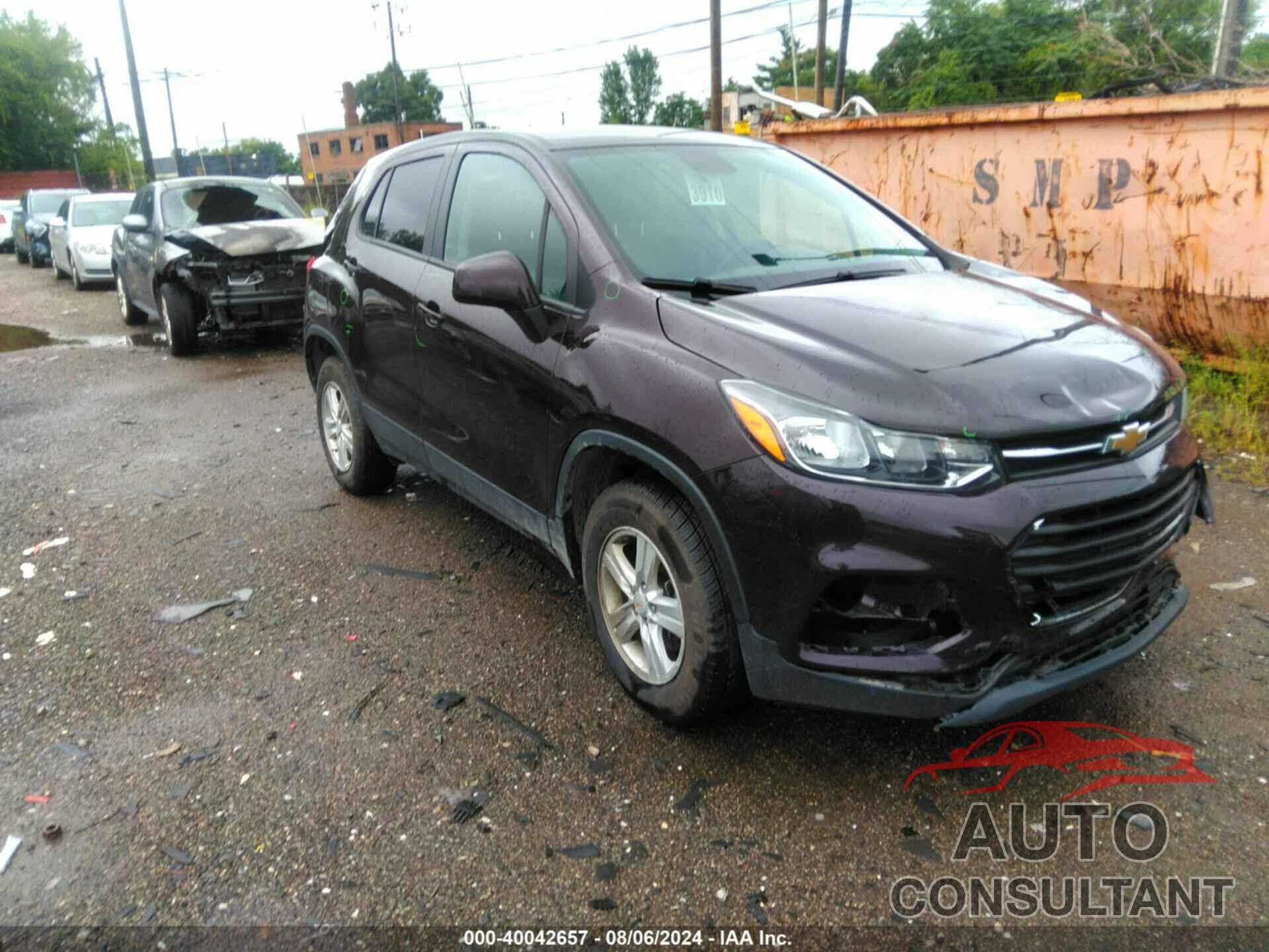 CHEVROLET TRAX 2020 - KL7CJNSBXLB344124