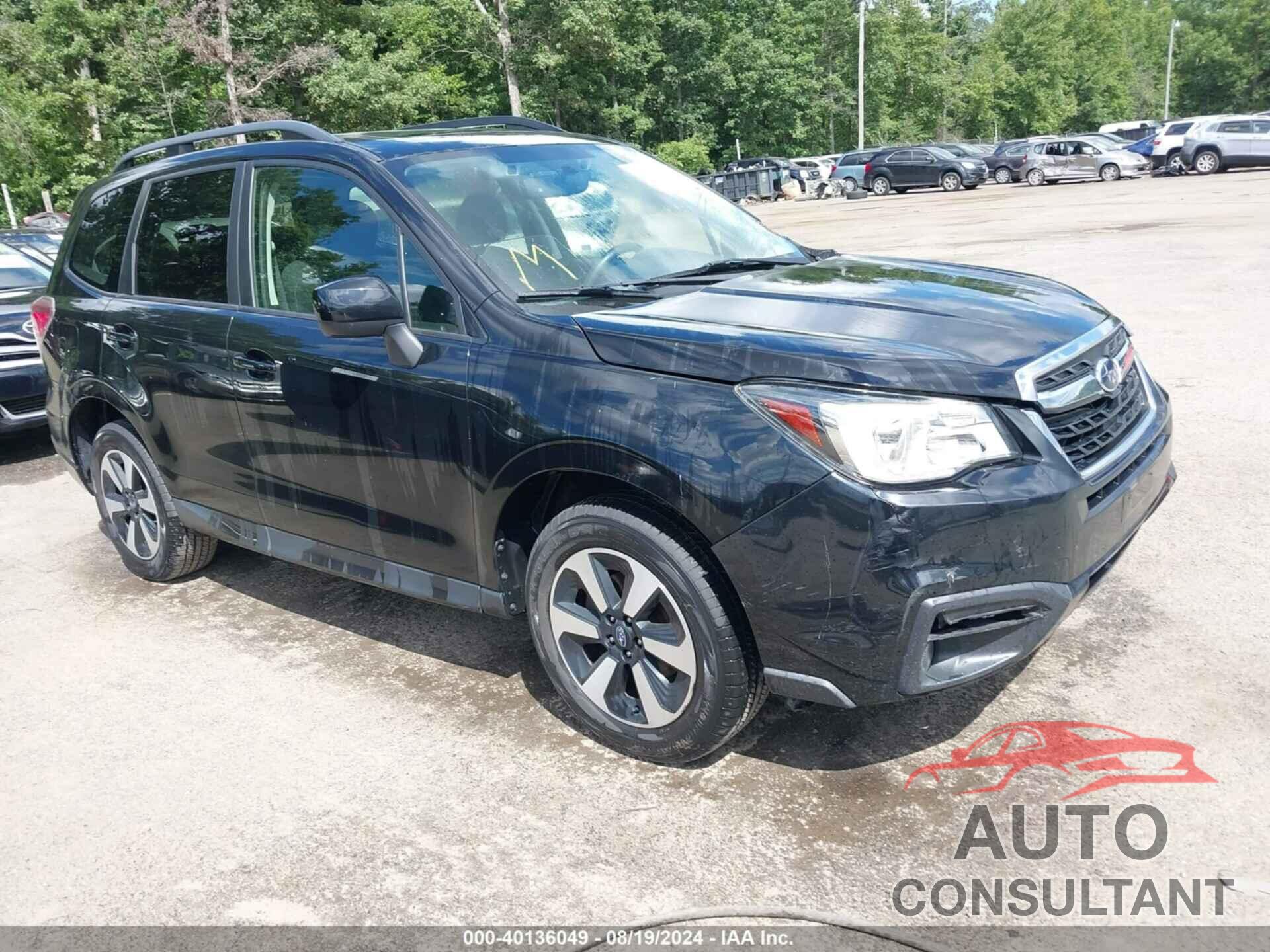 SUBARU FORESTER 2017 - JF2SJAGC5HH504585