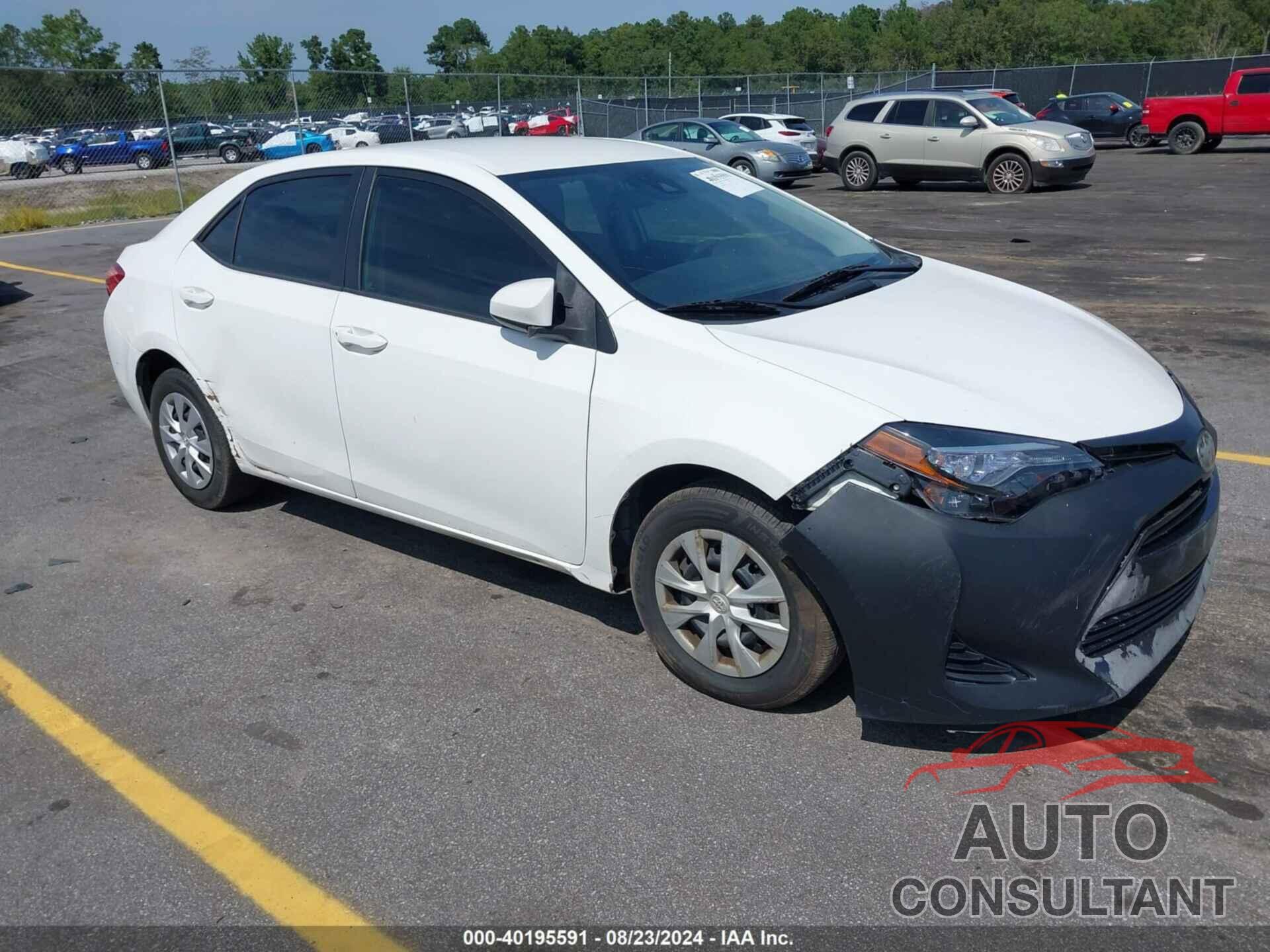 TOYOTA COROLLA 2018 - 5YFBURHEXJP837184