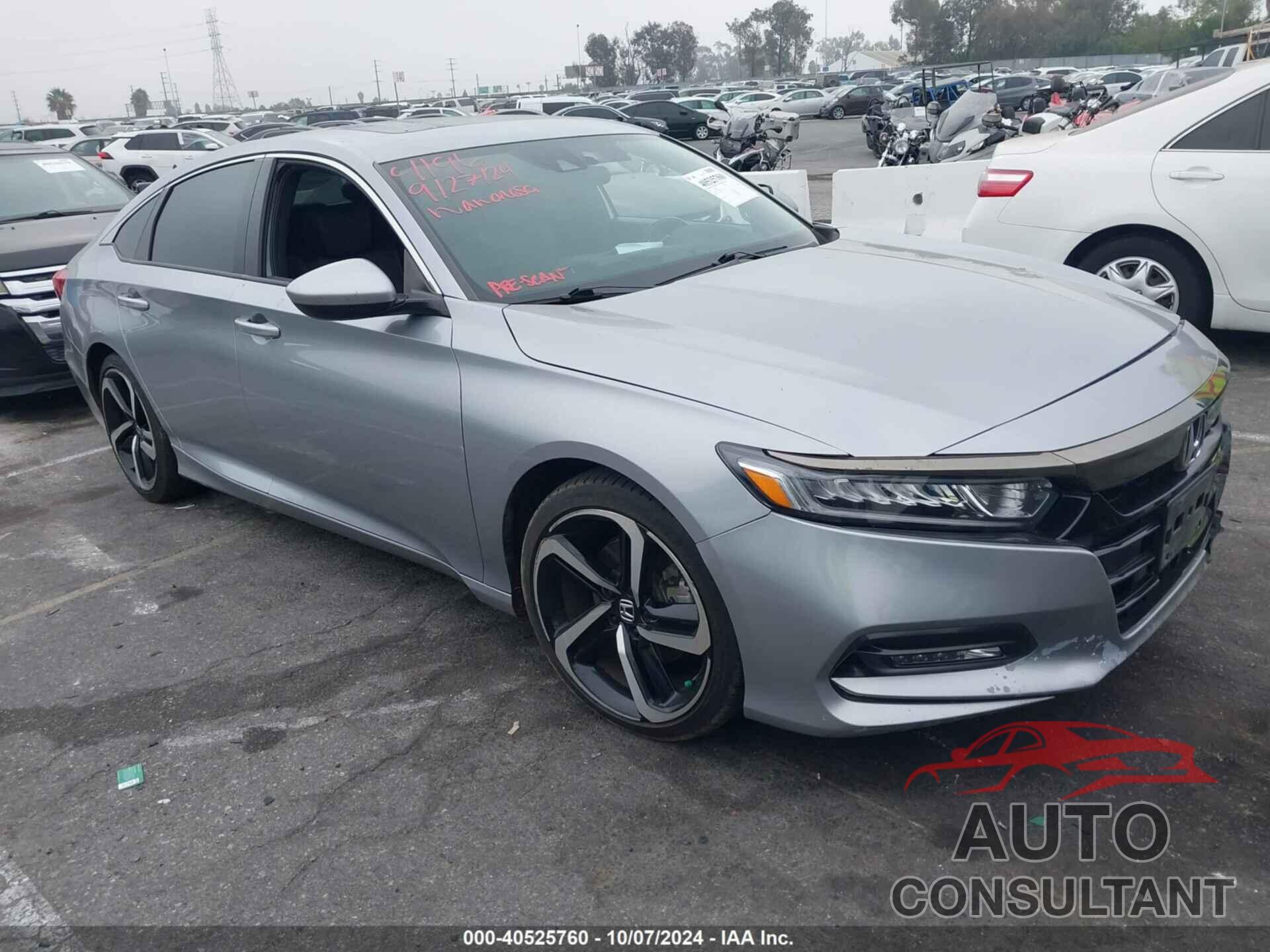 HONDA ACCORD 2019 - 1HGCV2F33KA005820