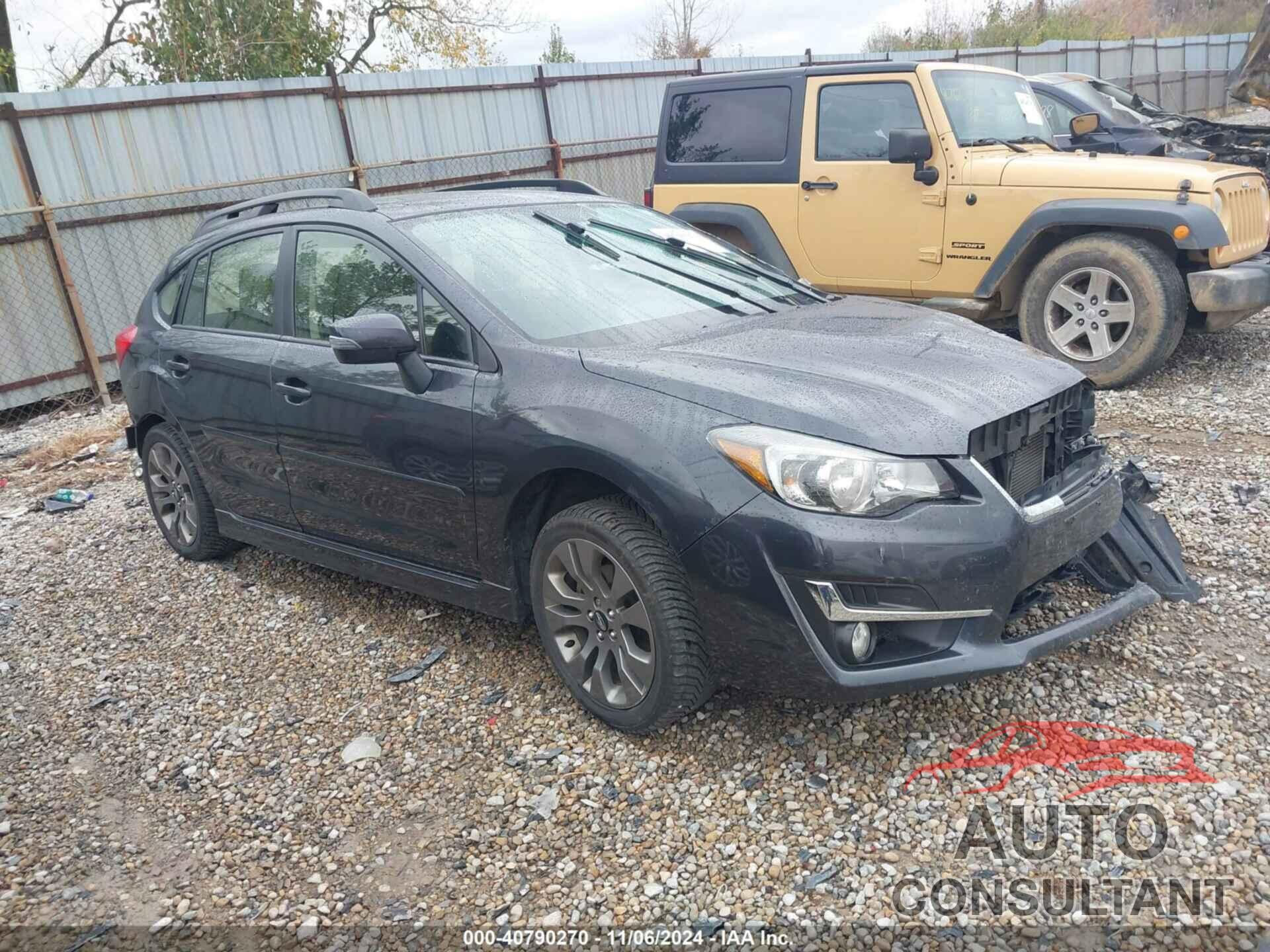 SUBARU IMPREZA 2016 - JF1GPAP65G8252824