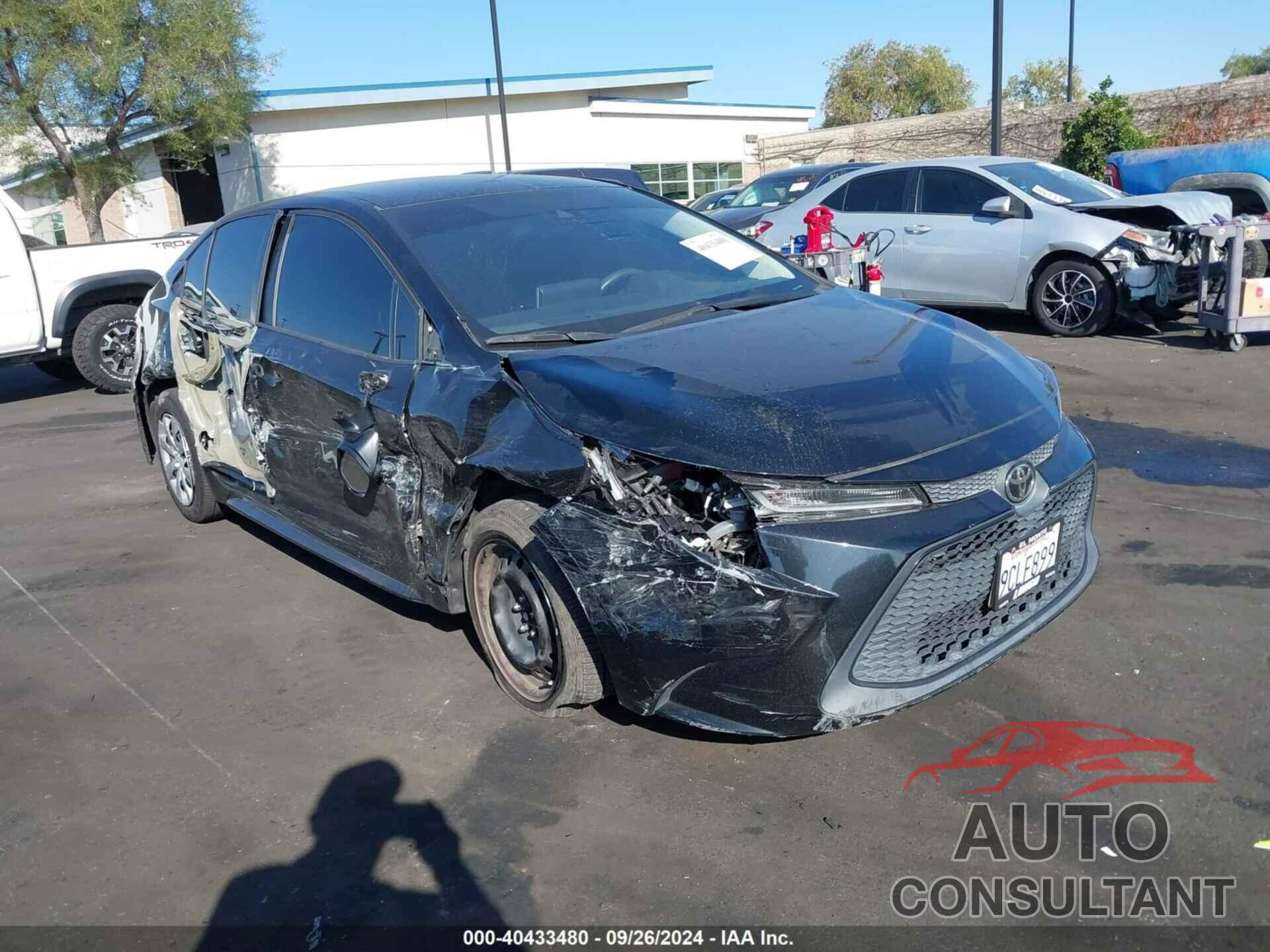 TOYOTA COROLLA 2020 - 5YFEPRAE6LP075988