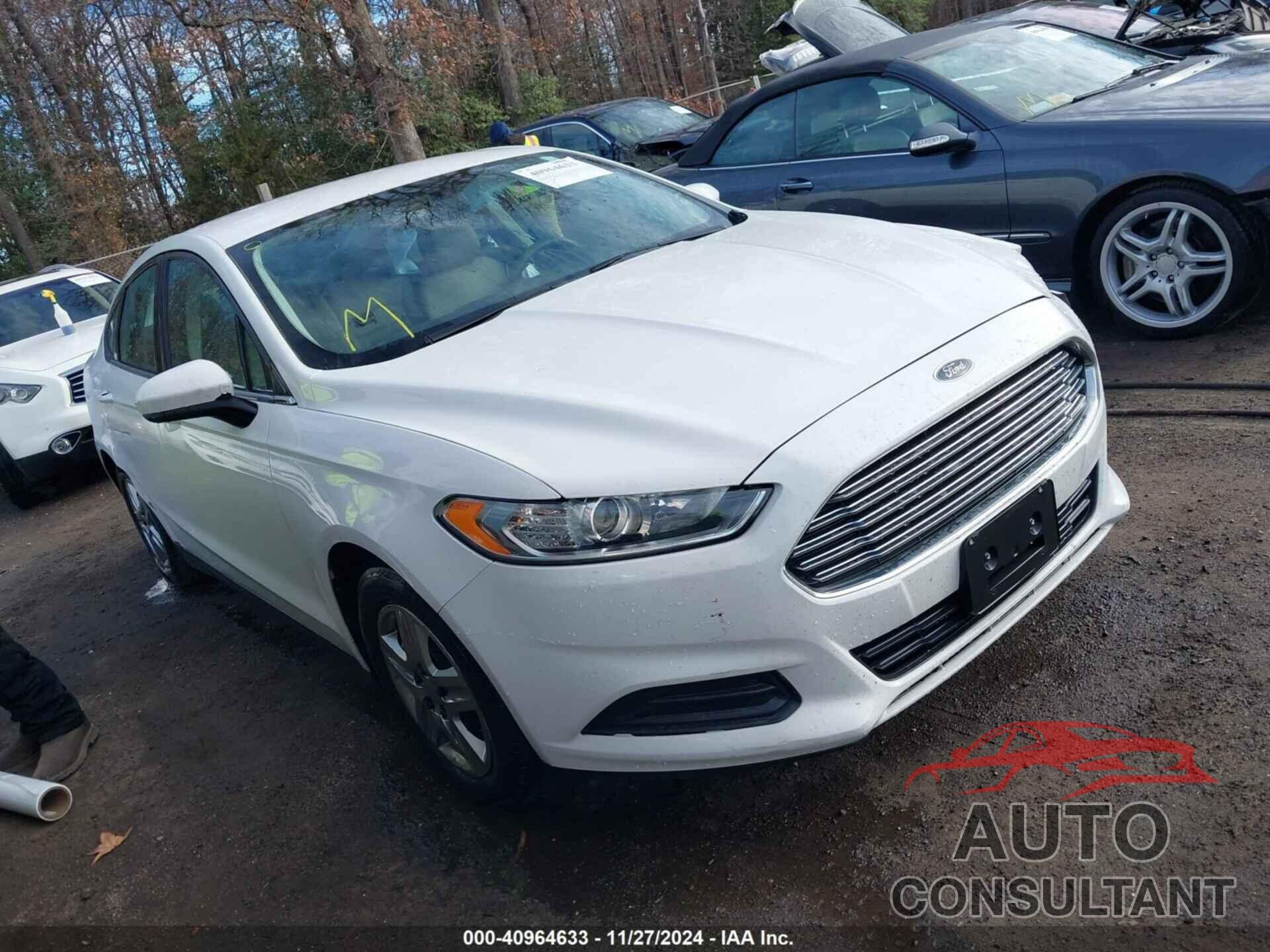 FORD FUSION 2013 - 3FA6P0G73DR160667