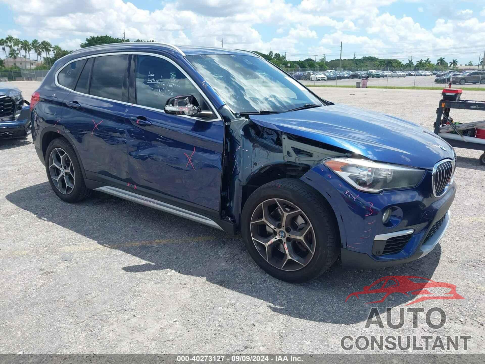 BMW X1 2019 - WBXHU7C51K3H44625