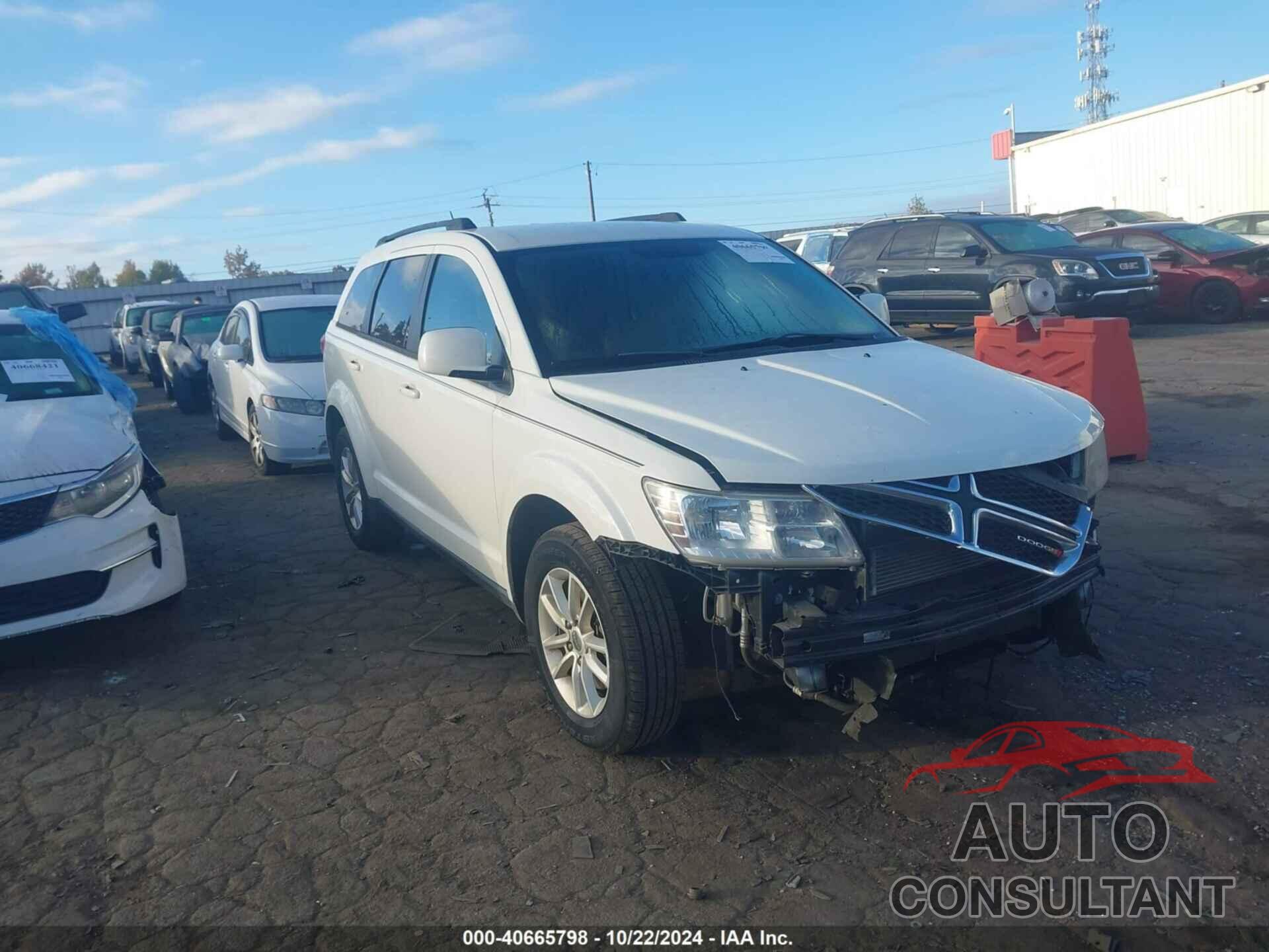 DODGE JOURNEY 2017 - 3C4PDCBG5HT530834