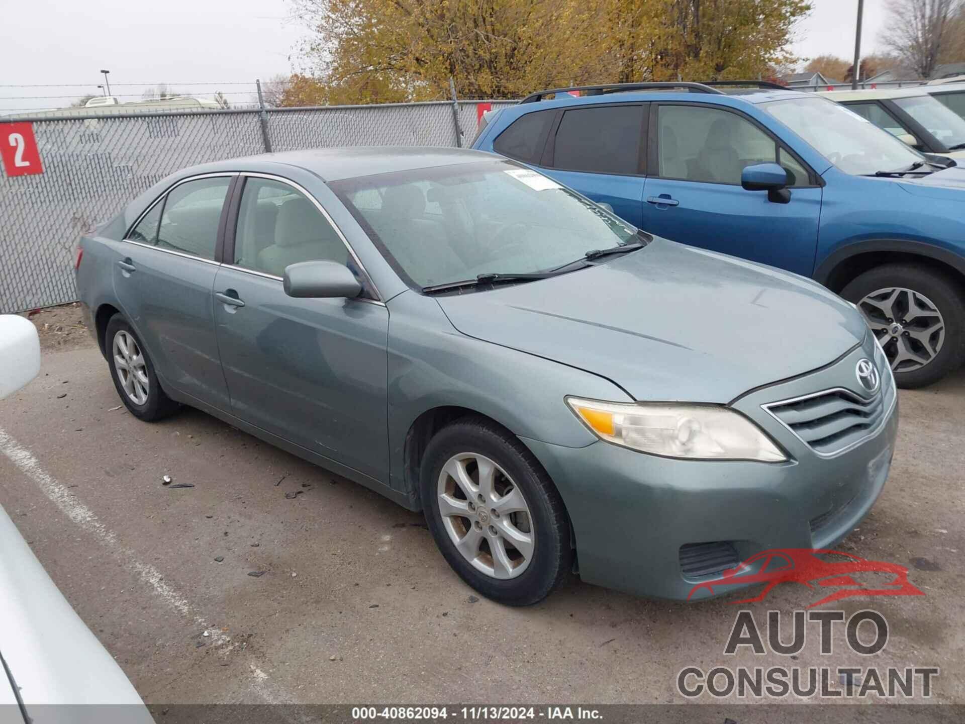 TOYOTA CAMRY 2011 - 4T1BF3EK5BU590027