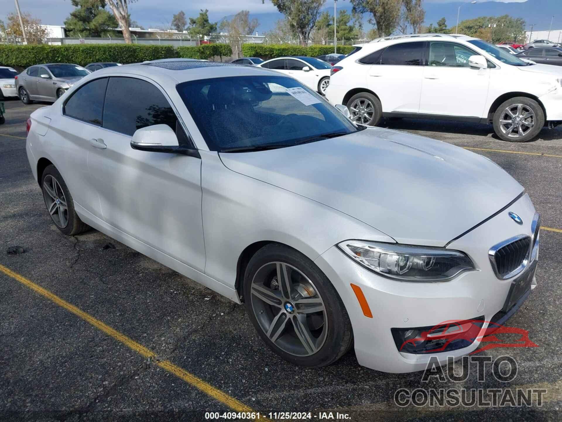 BMW 230I 2017 - WBA2F9C55HV664485