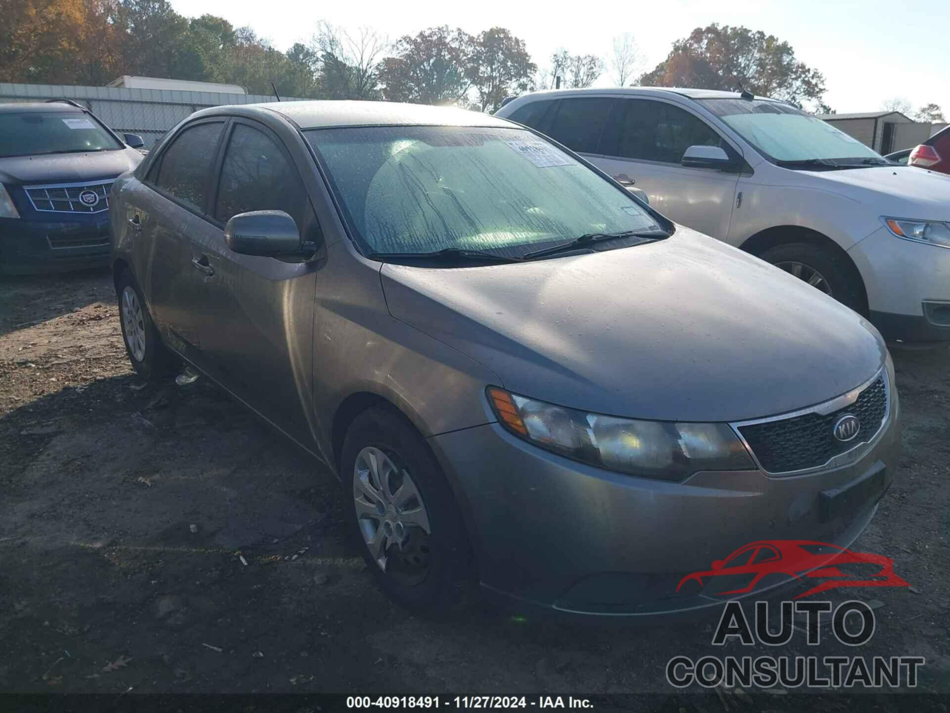 KIA FORTE 2012 - KNAFU4A22C5485736