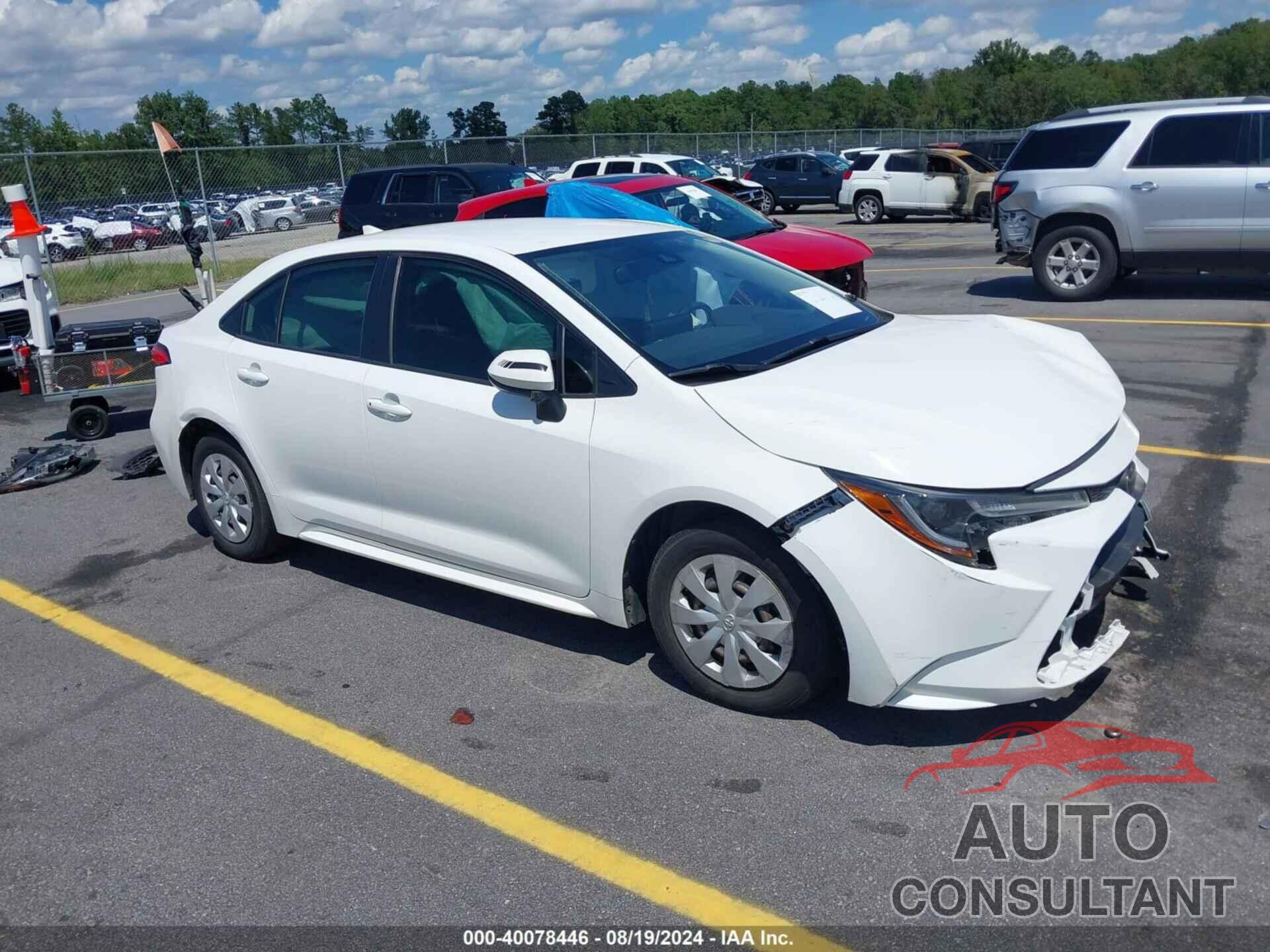TOYOTA COROLLA 2020 - JTDDPRAE4LJ078775