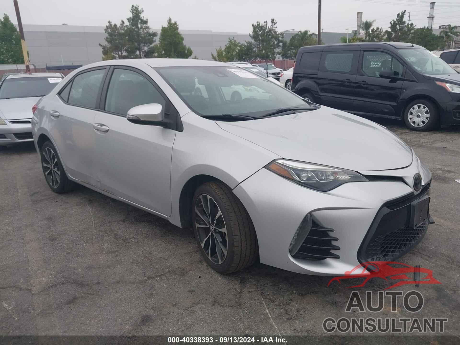 TOYOTA COROLLA 2019 - 2T1BURHE4KC141678