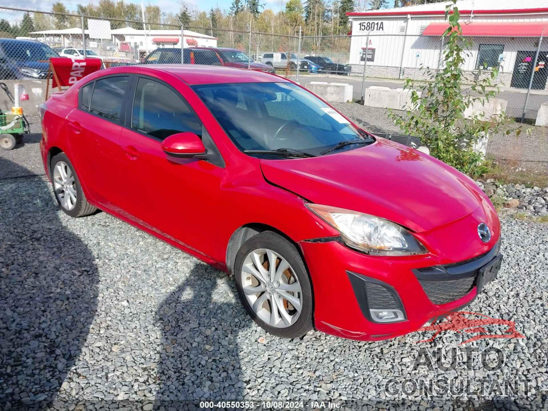 MAZDA MAZDA3 2011 - JM1BL1U52B1447941