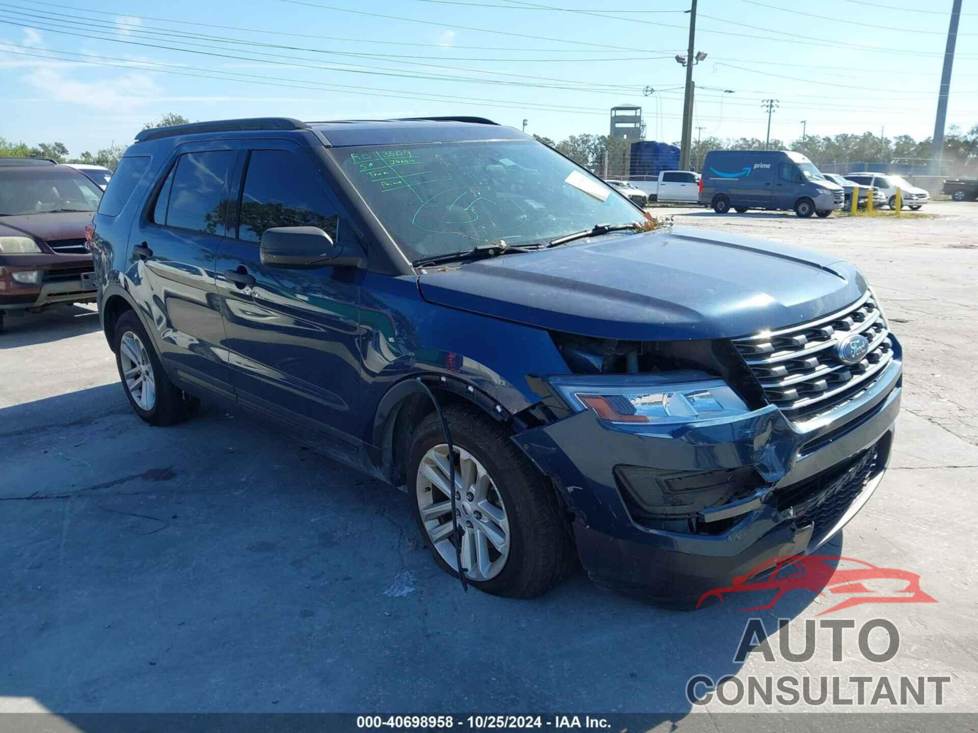 FORD EXPLORER 2017 - 1FM5K7B88HGC98792