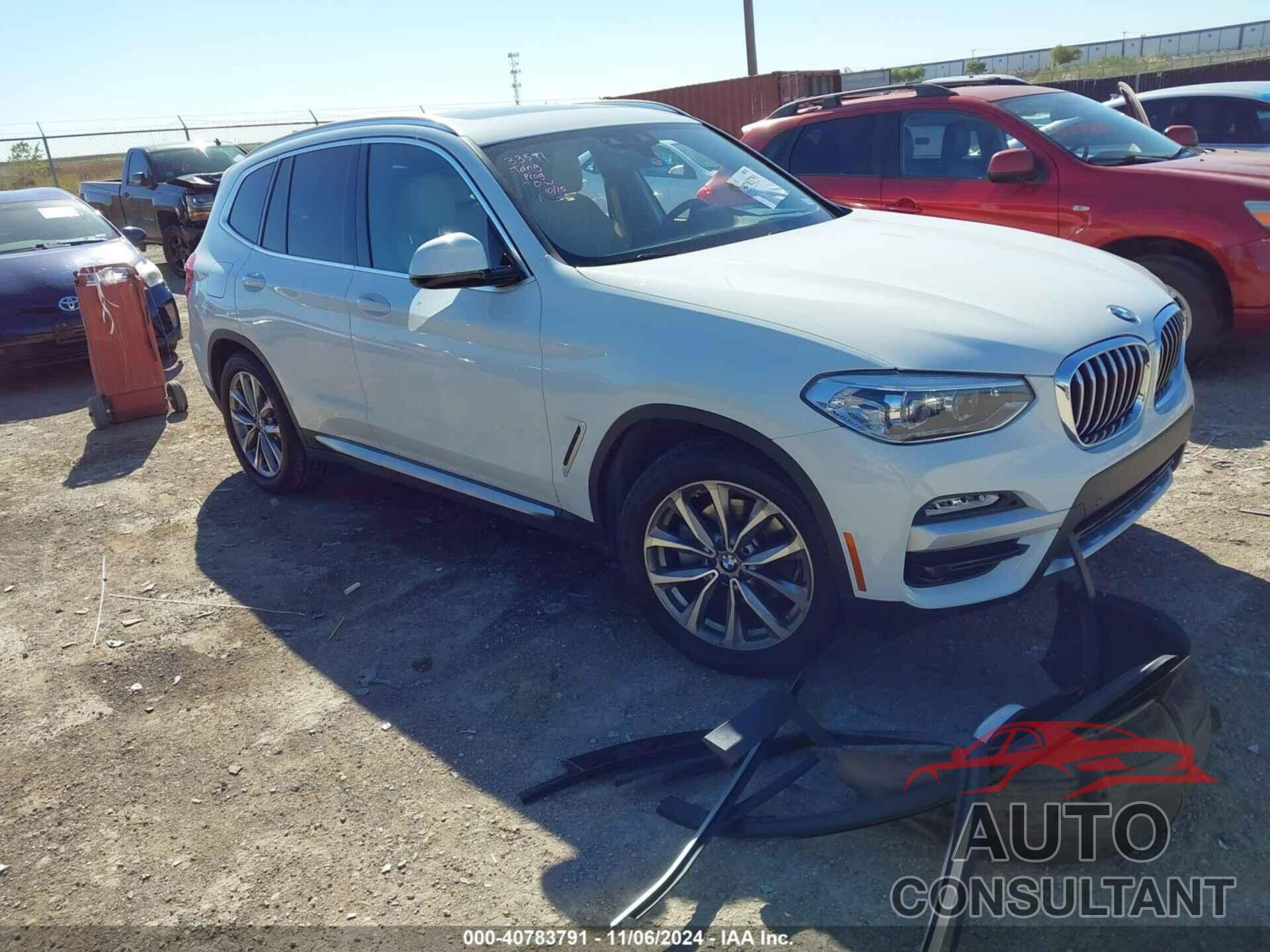 BMW X3 2019 - 5UXTR9C56KLR10184