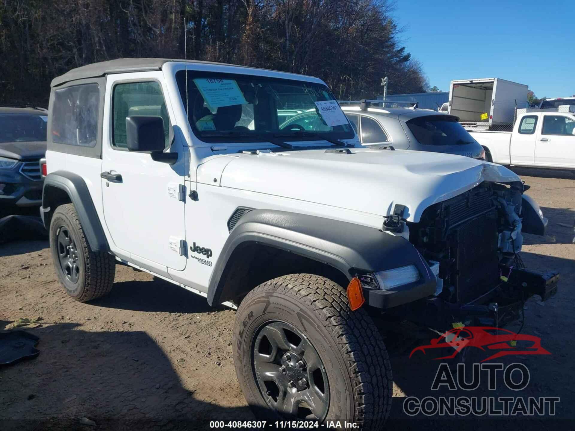JEEP WRANGLER 2021 - 1C4GJXAN4MW762667