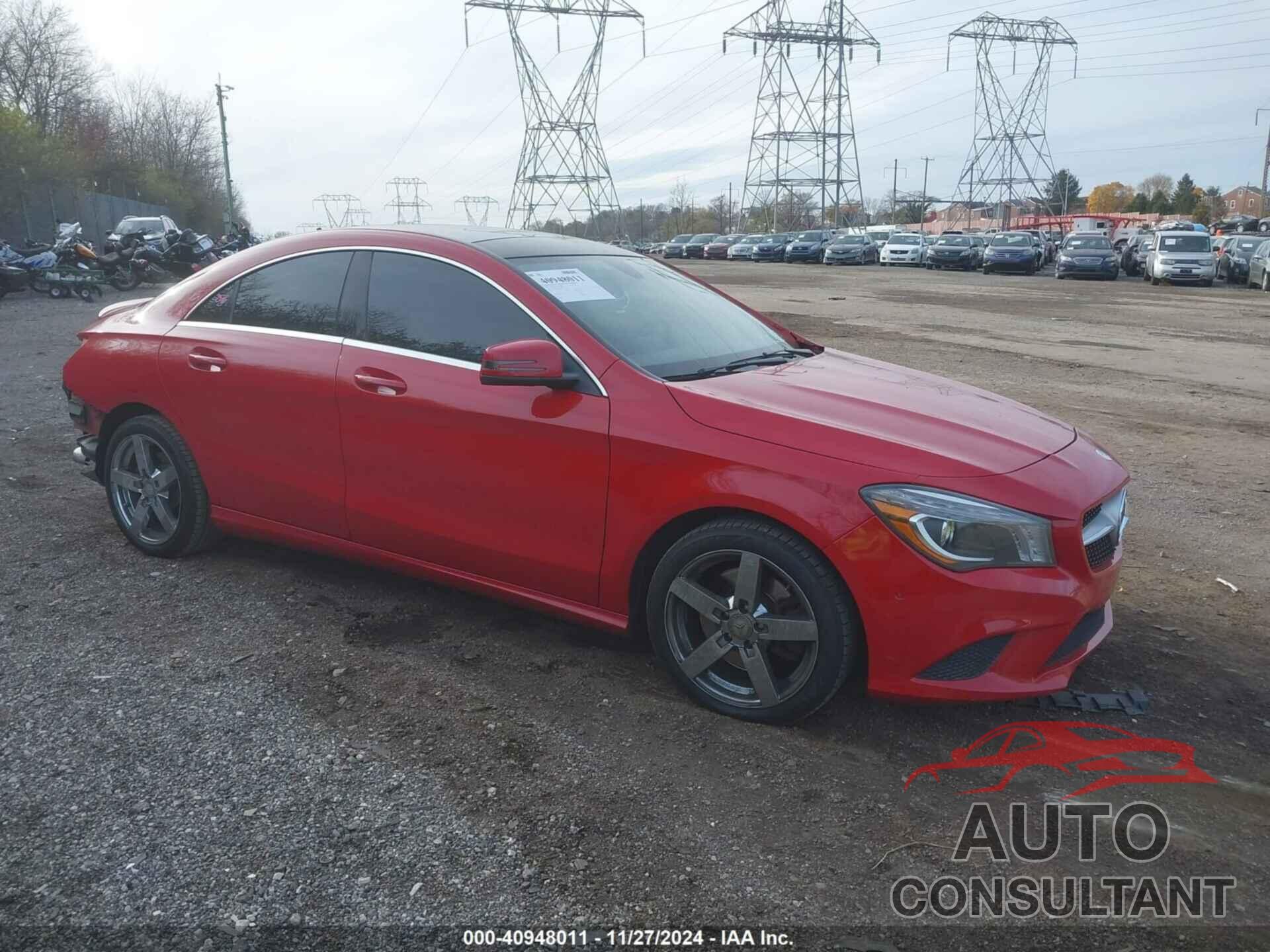 MERCEDES-BENZ CLA 250 2014 - WDDSJ4EB6EN087216
