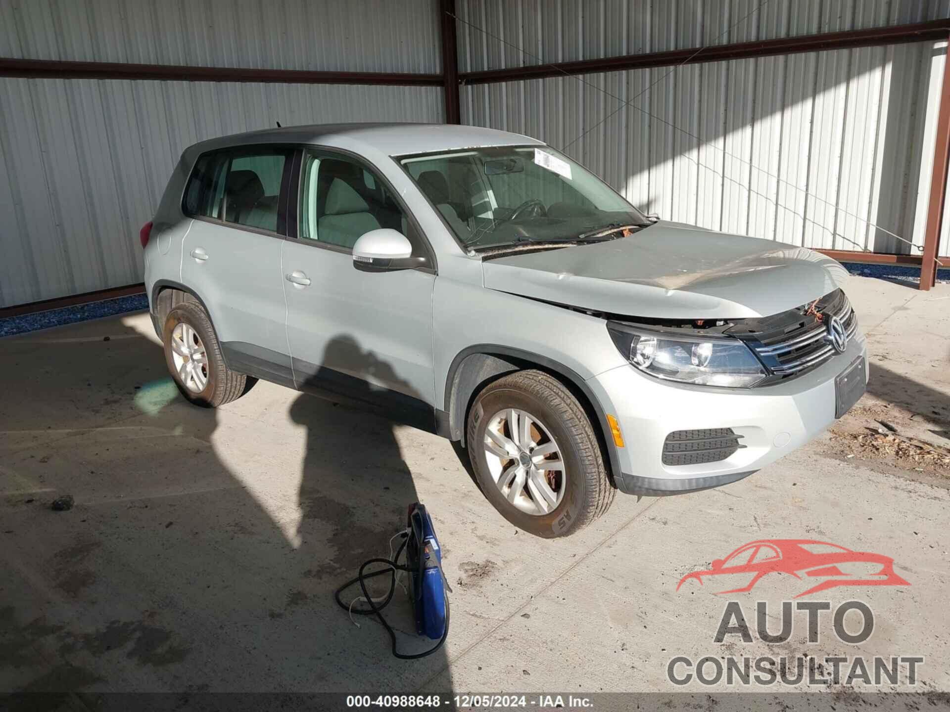 VOLKSWAGEN TIGUAN 2013 - WVGBV7AX0DW533155