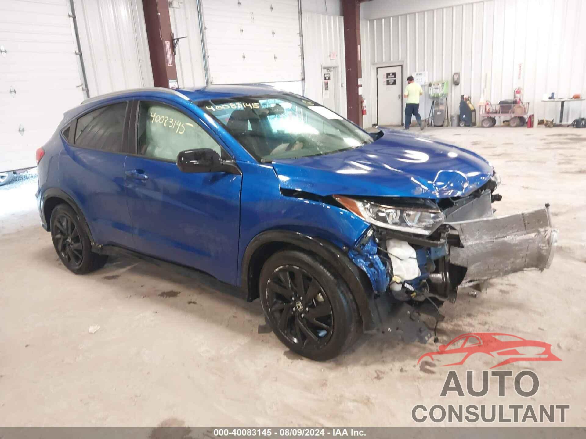 HONDA HR-V 2021 - 3CZRU6H11MM711781