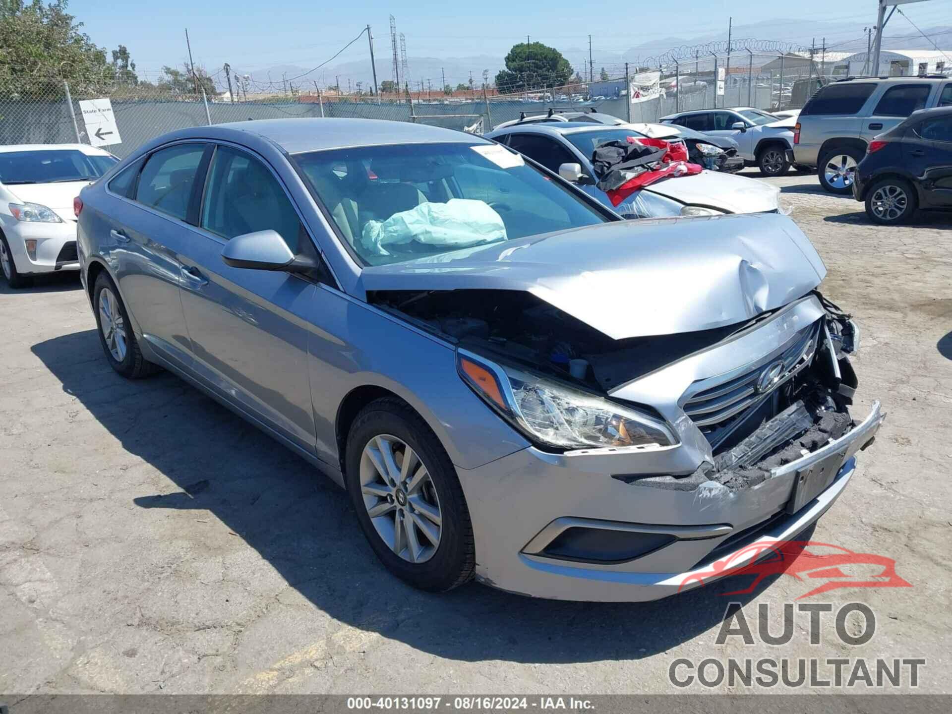 HYUNDAI SONATA 2016 - 5NPE24AF5GH315965