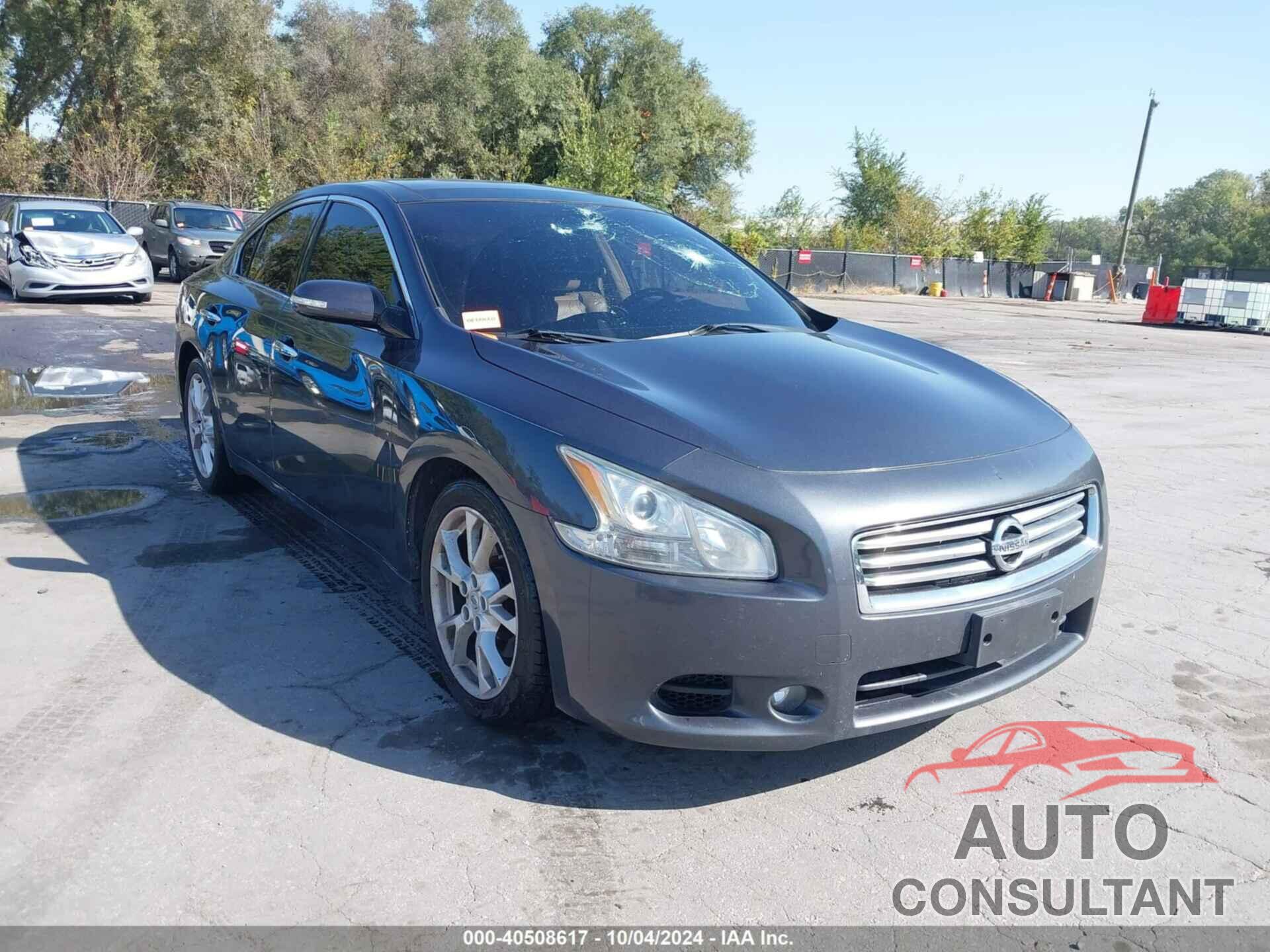 NISSAN MAXIMA 2013 - 1N4AA5AP9DC807671