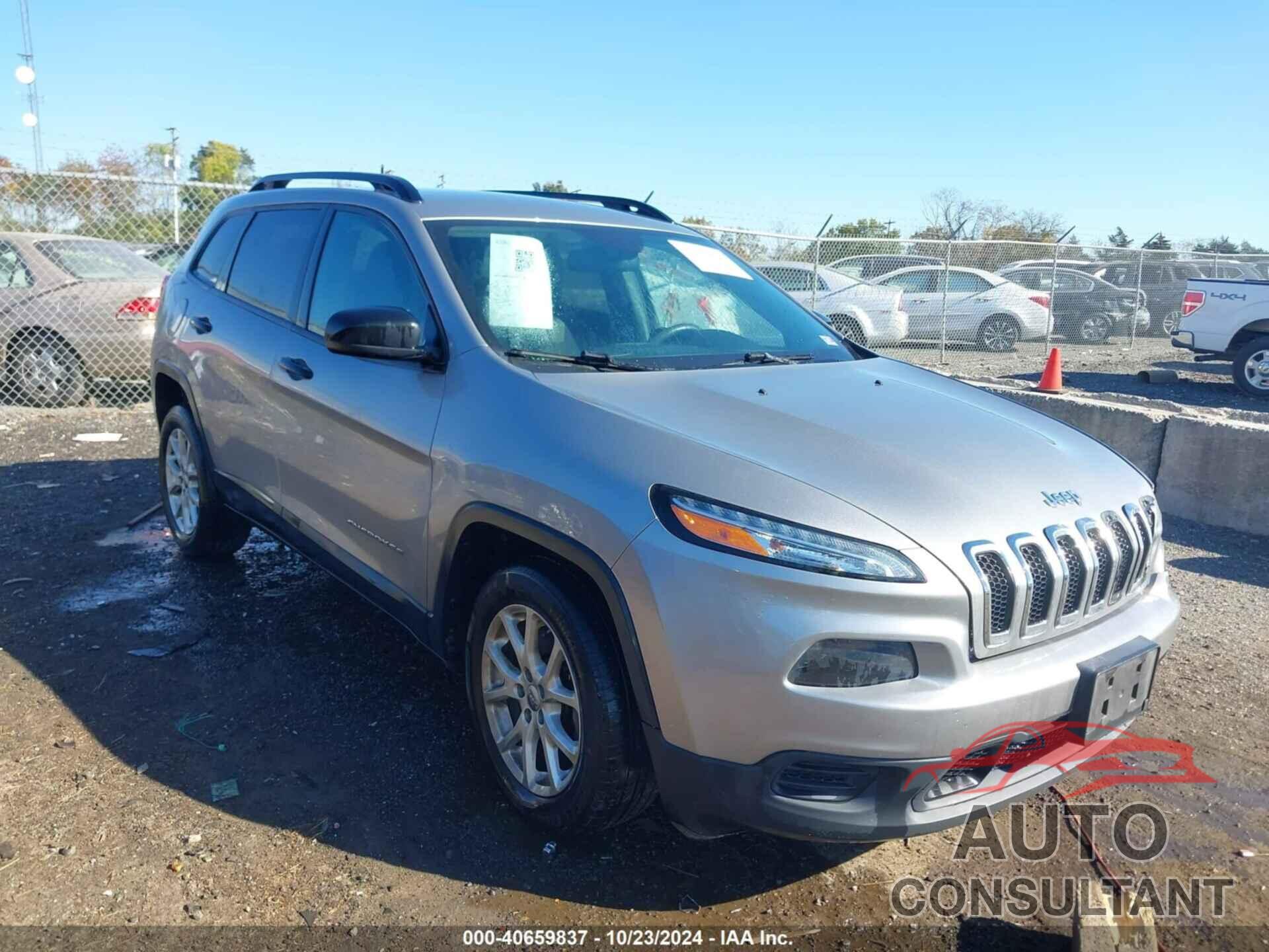 JEEP CHEROKEE 2016 - 1C4PJLAS6GW234504