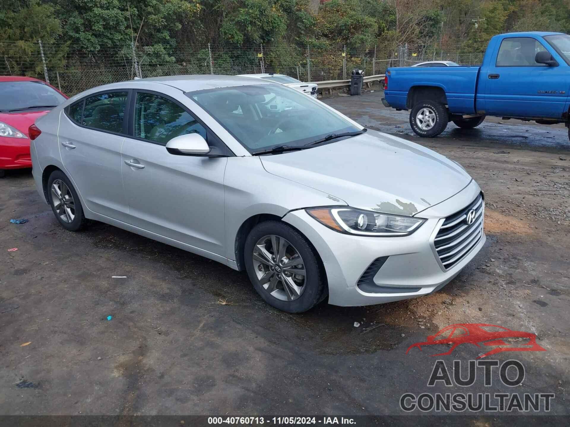 HYUNDAI ELANTRA 2017 - 5NPD84LF8HH195703