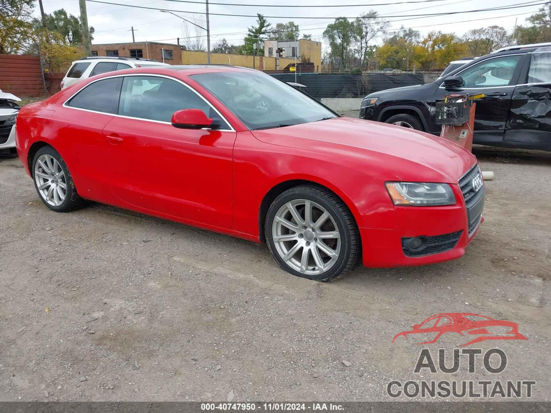 AUDI A5 2011 - WAURFAFR4BA023356