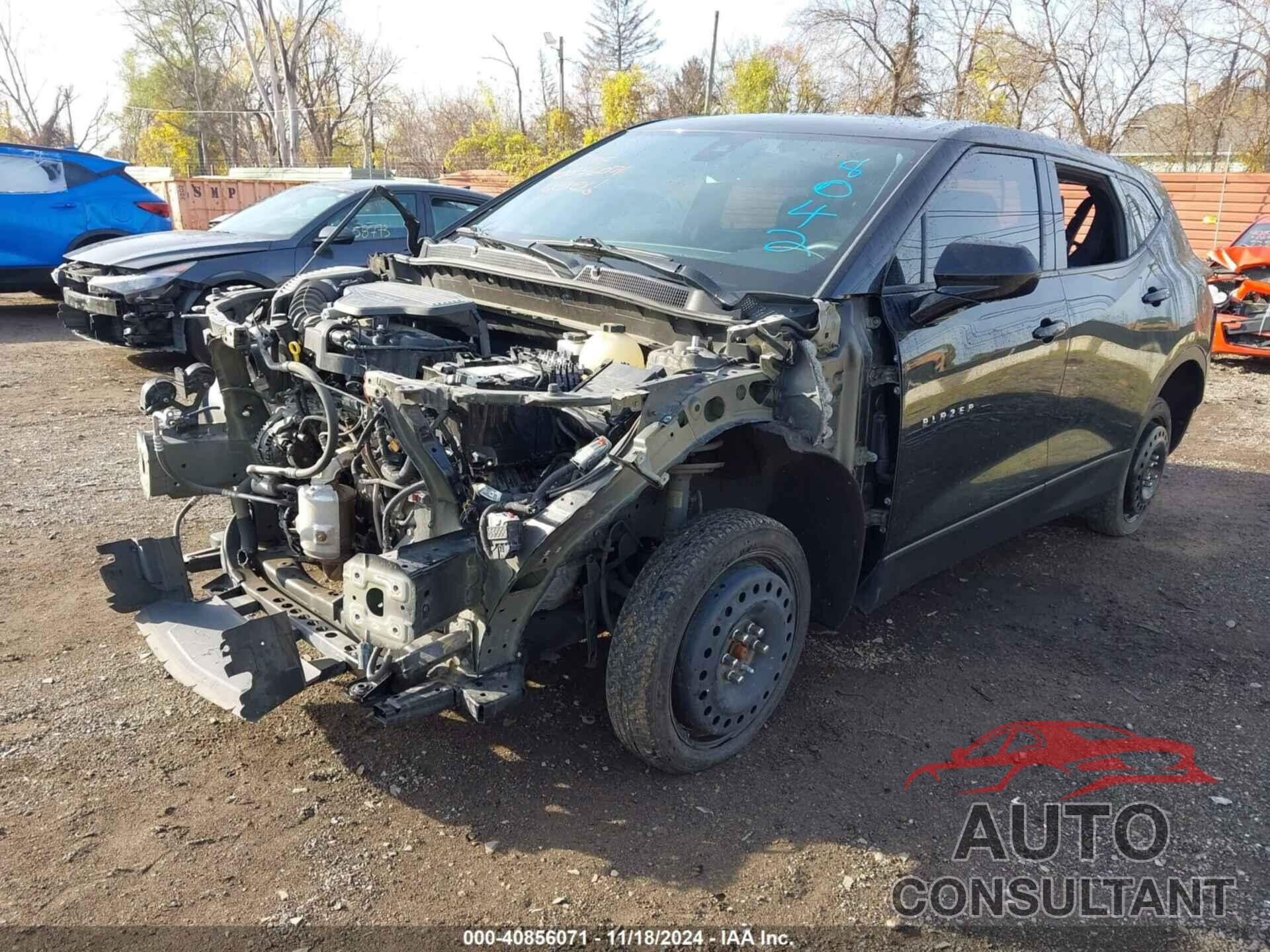 CHEVROLET BLAZER 2021 - 3GNKBCRS1MS578042