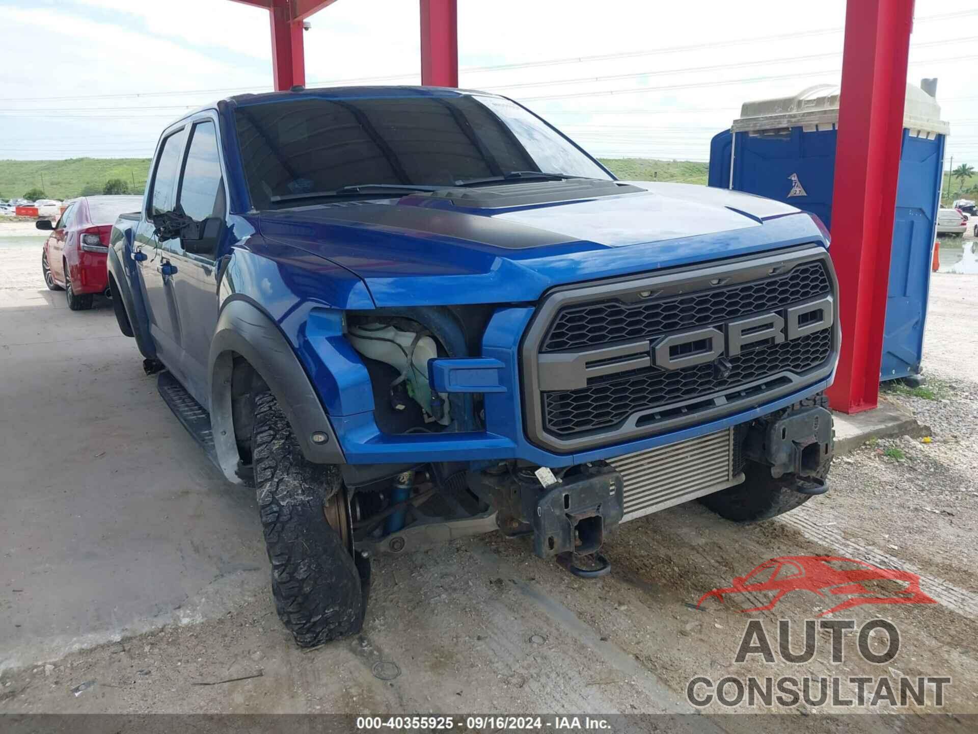 FORD F-150 2018 - 1FTFW1RGXJFC70169