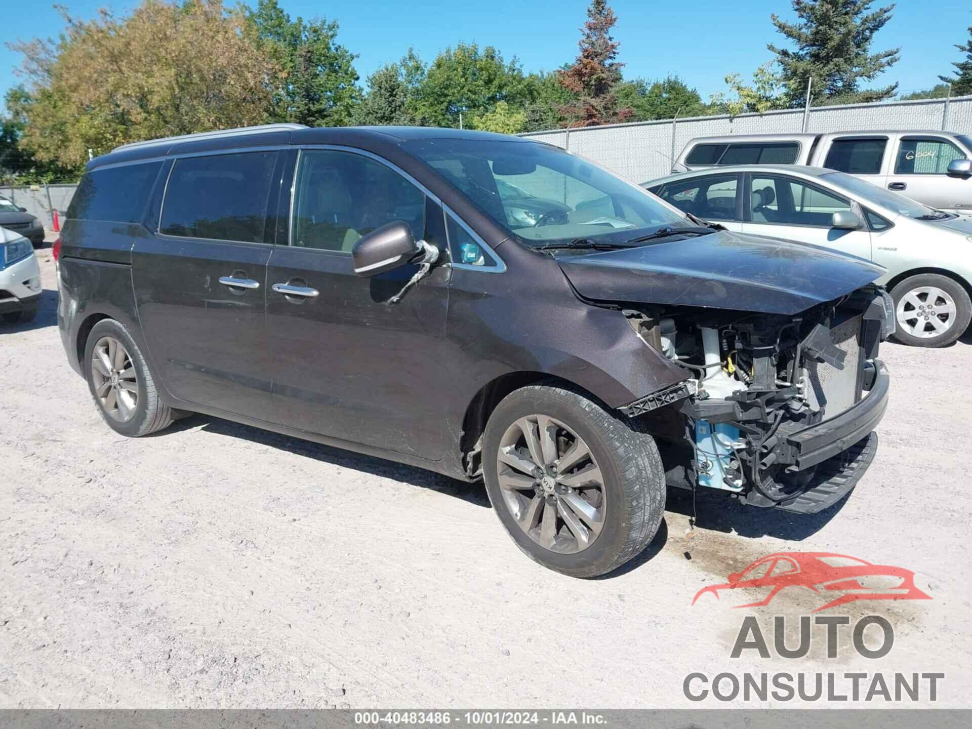 KIA SEDONA 2016 - KNDME5C17G6183120