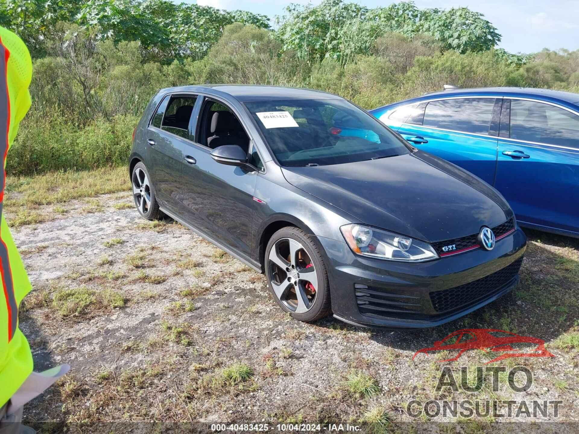 VOLKSWAGEN GTI 2016 - 3VW4T7AU1GM051725