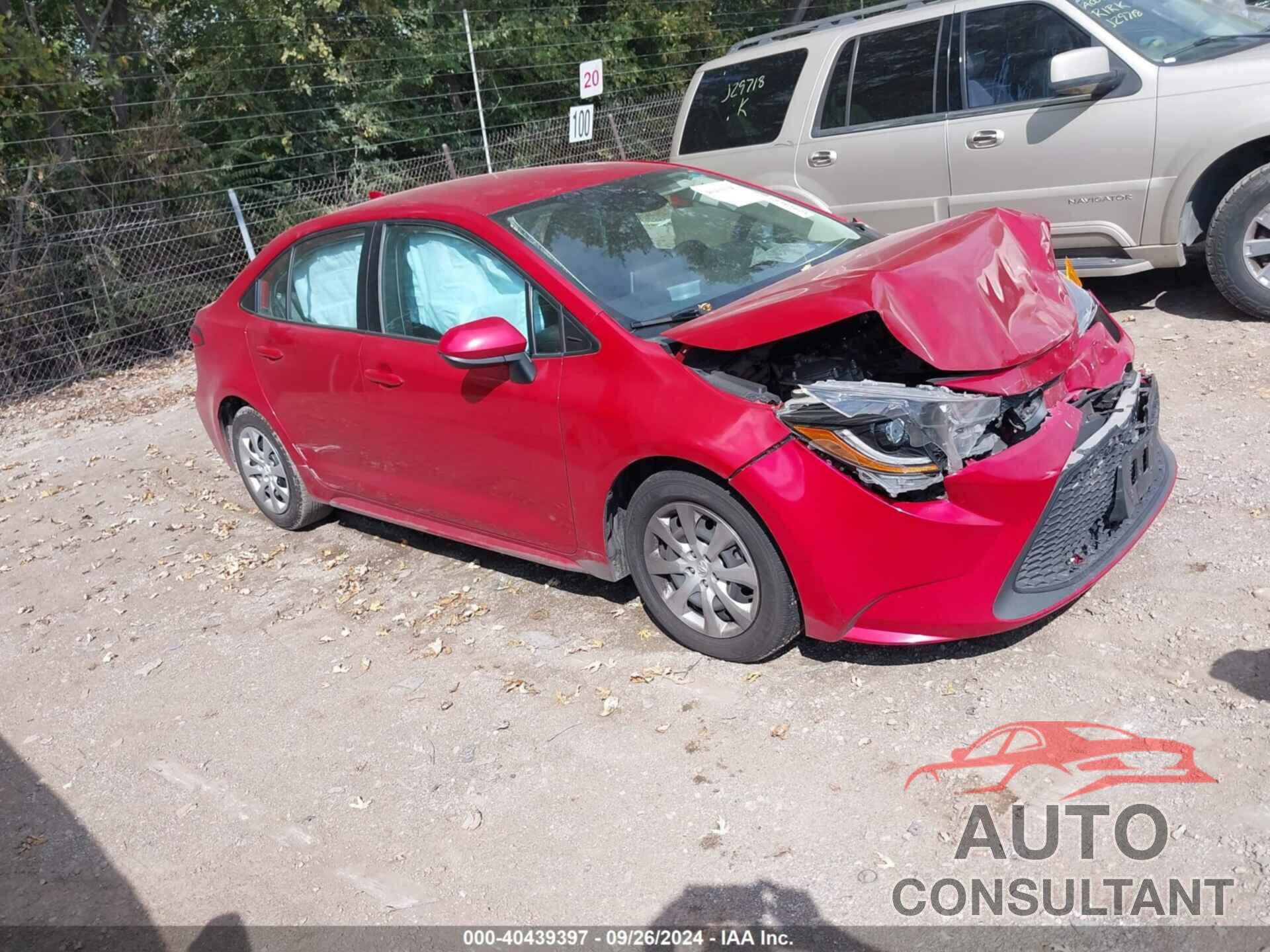 TOYOTA COROLLA 2021 - 5YFEPMAE4MP184129
