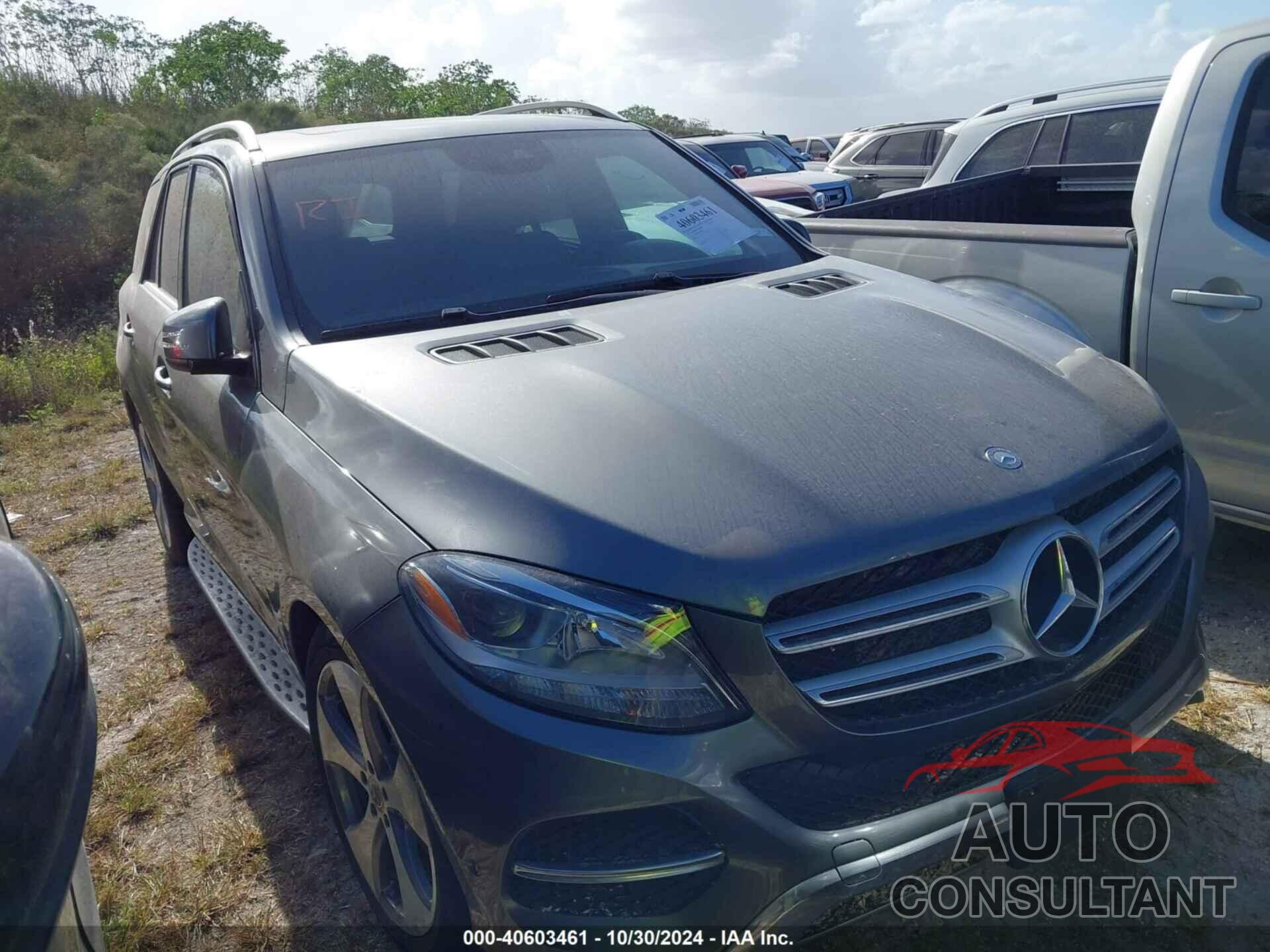 MERCEDES-BENZ GLE 350 2017 - 4JGDA5JB4HA927046