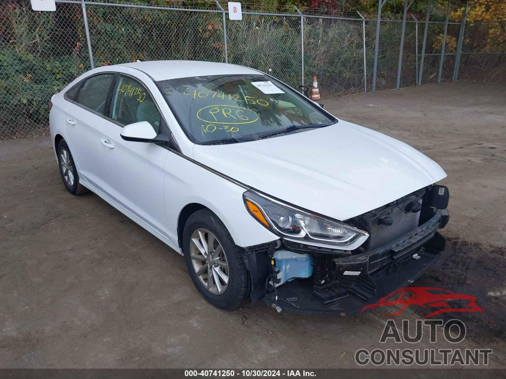 HYUNDAI SONATA 2018 - 5NPE24AF3JH674366