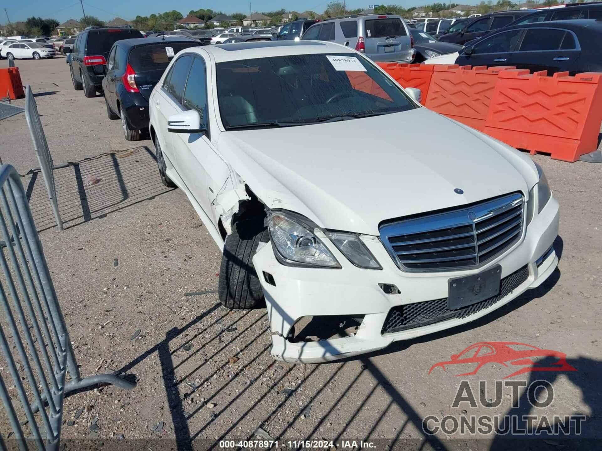 MERCEDES-BENZ E 350 2012 - WDDHF5KB8CA587906