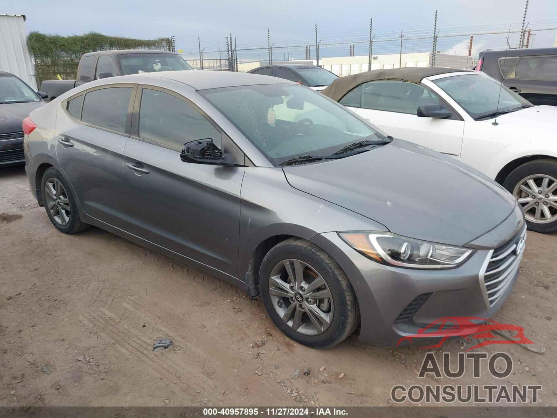 HYUNDAI ELANTRA 2018 - 5NPD84LF5JH327287