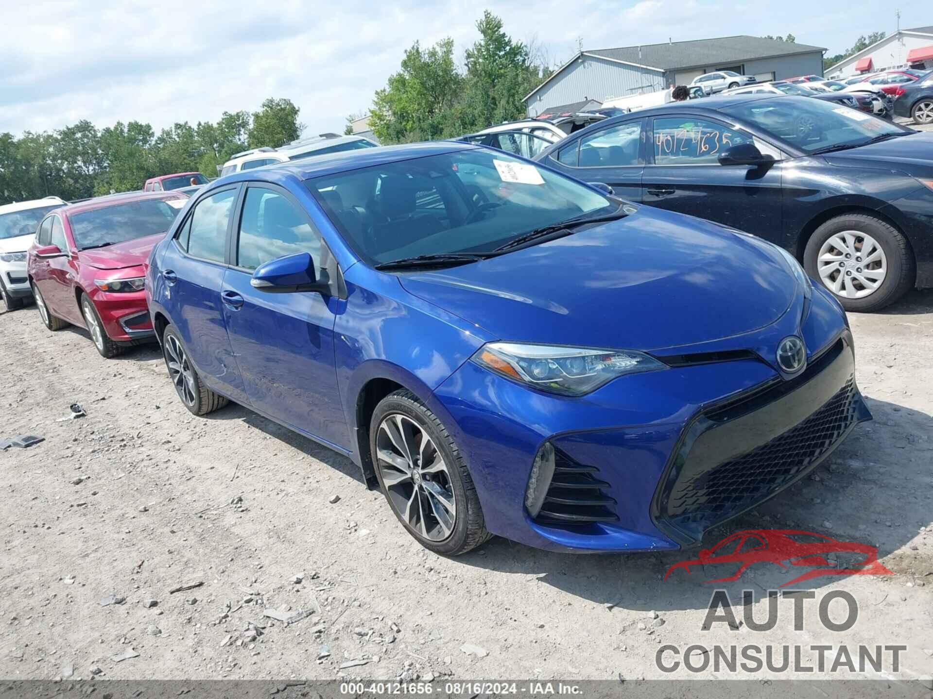 TOYOTA COROLLA 2019 - 2T1BURHE2KC138715