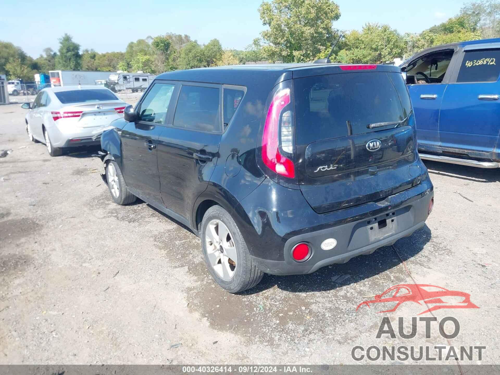 KIA SOUL 2019 - KNDJN2A24K7668041