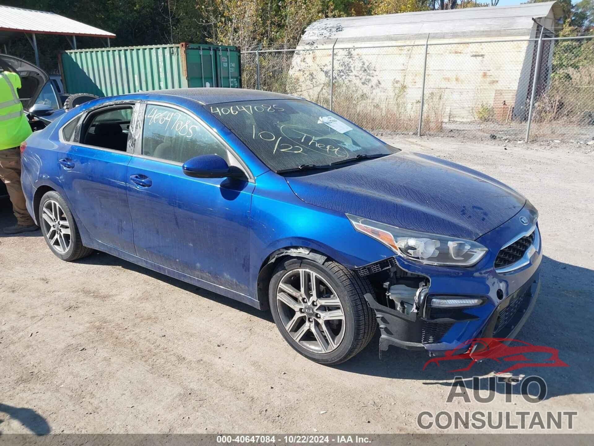 KIA FORTE 2019 - 3KPF34AD9KE015648