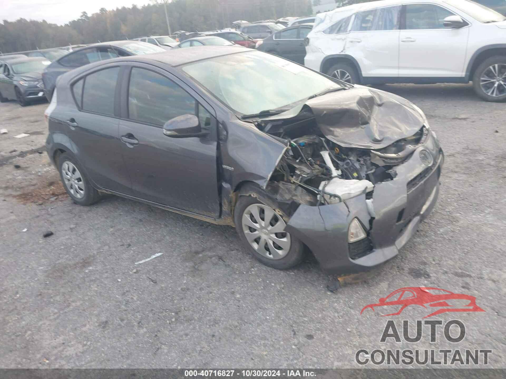 TOYOTA PRIUS C 2014 - JTDKDTB34E1078613