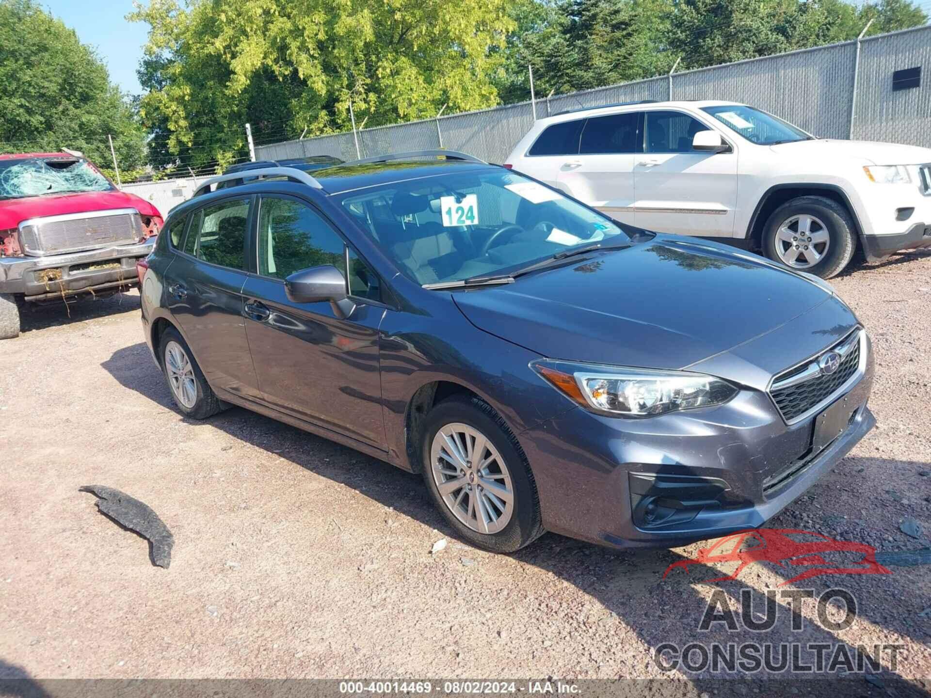 SUBARU IMPREZA 2017 - 4S3GTAB61H3745461