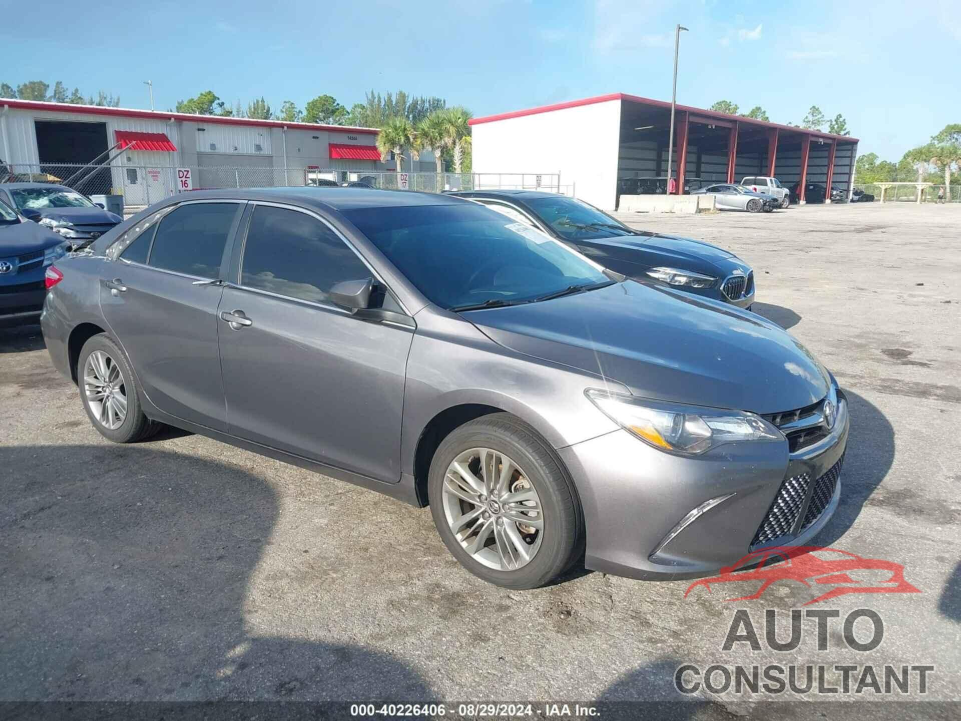 TOYOTA CAMRY 2017 - 4T1BF1FK0HU381855