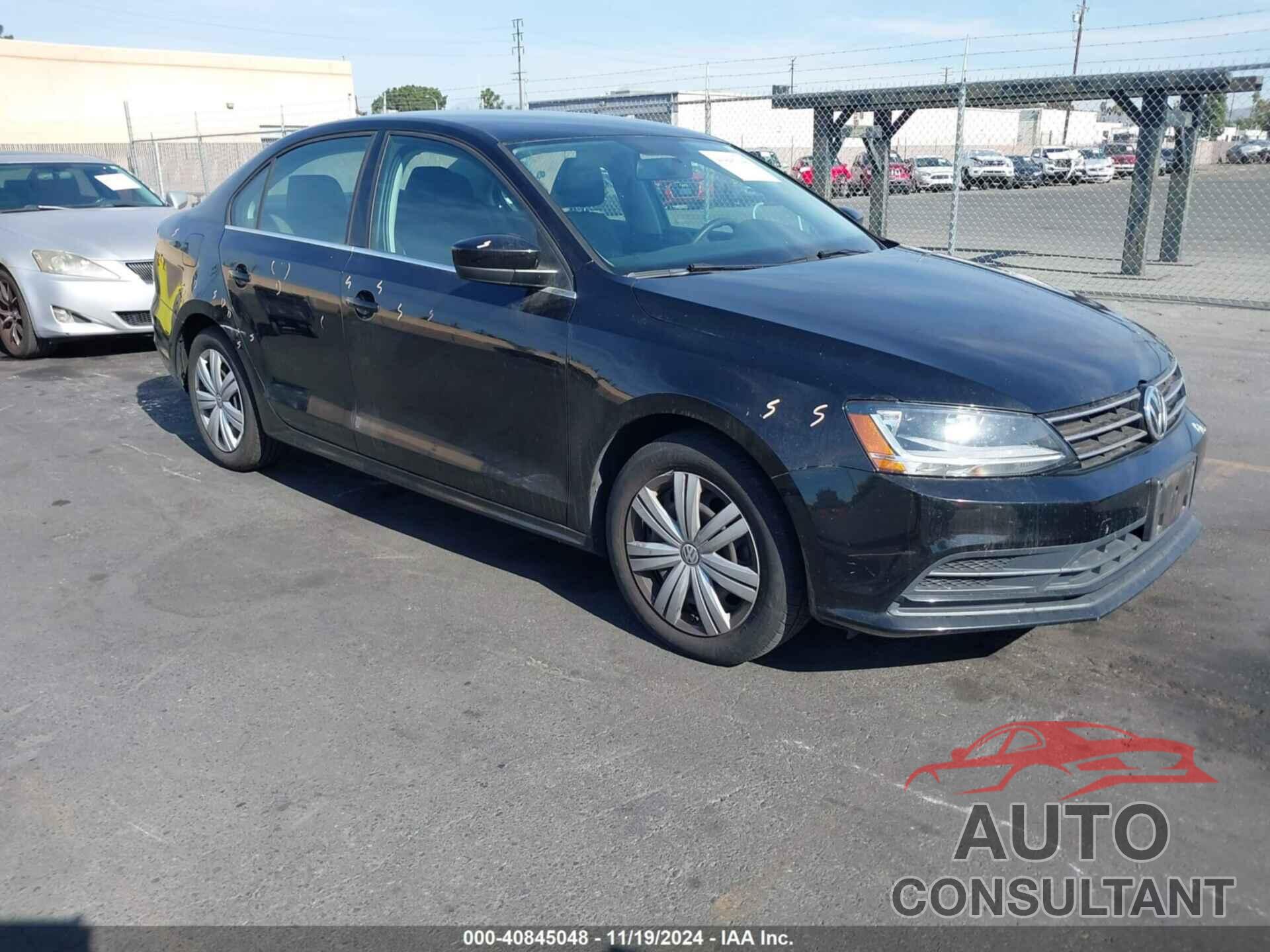 VOLKSWAGEN JETTA 2017 - 3VW2B7AJ6HM384813