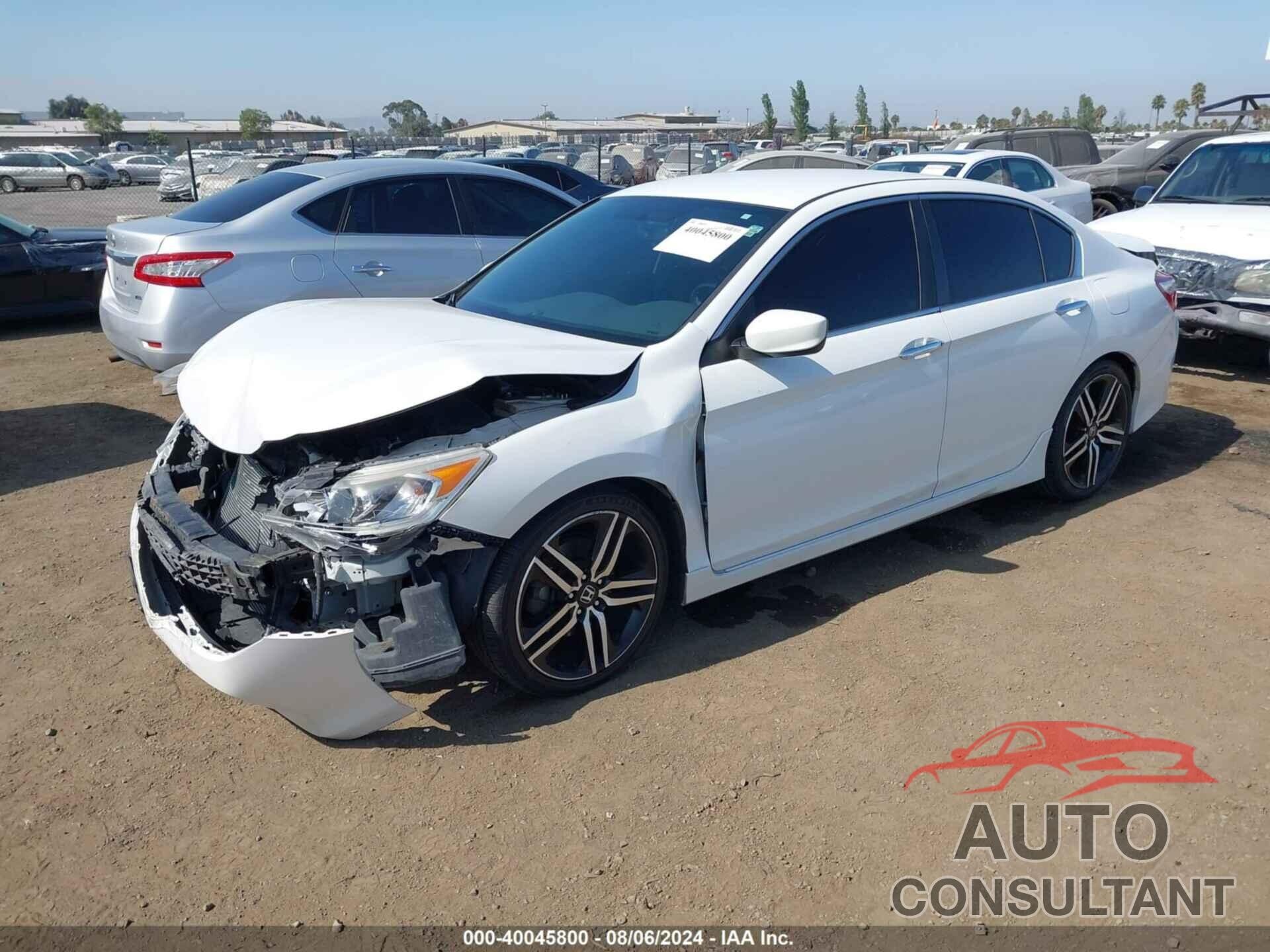 HONDA ACCORD 2016 - 1HGCR2F51GA119490