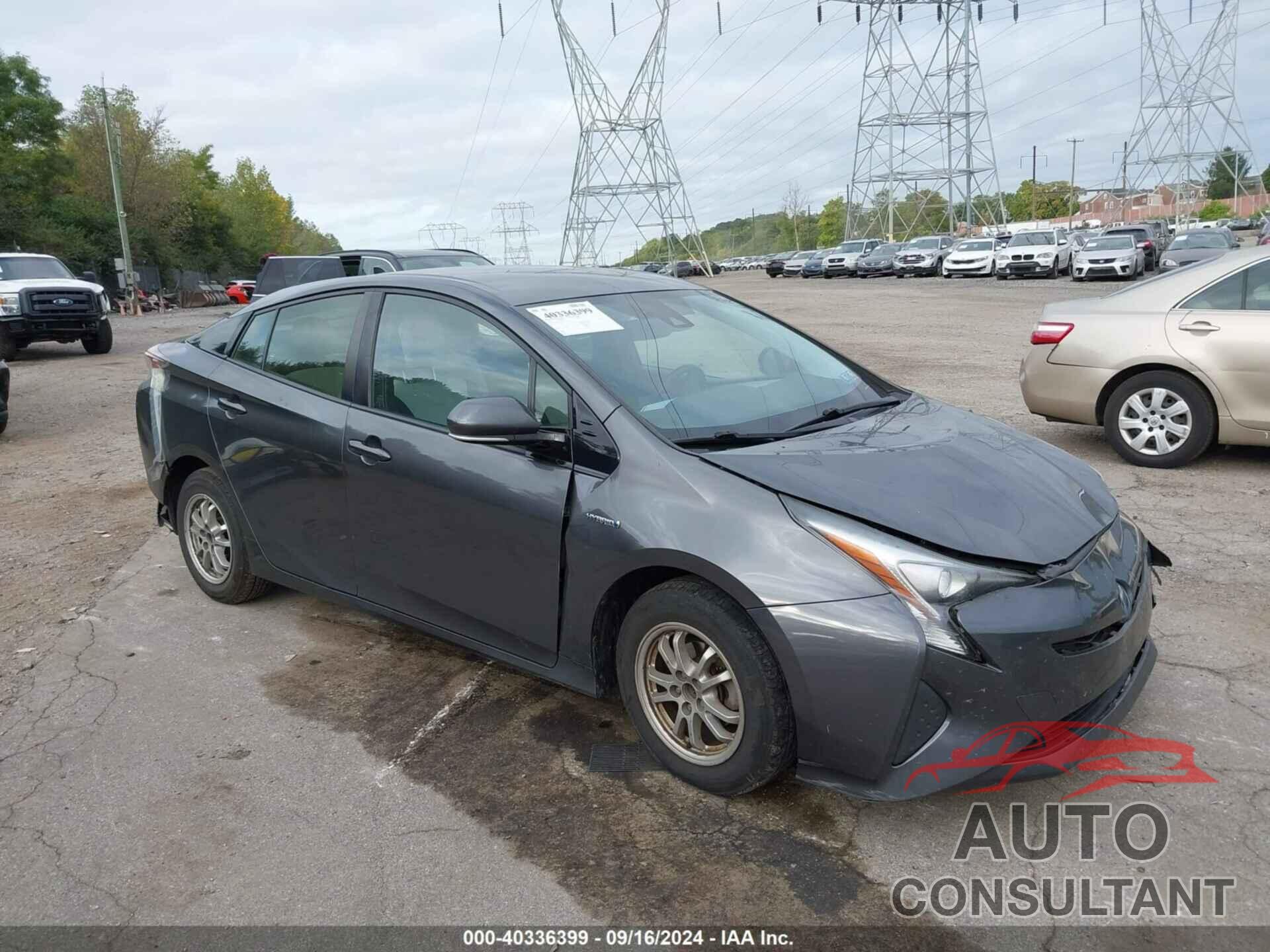 TOYOTA PRIUS 2017 - JTDKARFU1H3037329