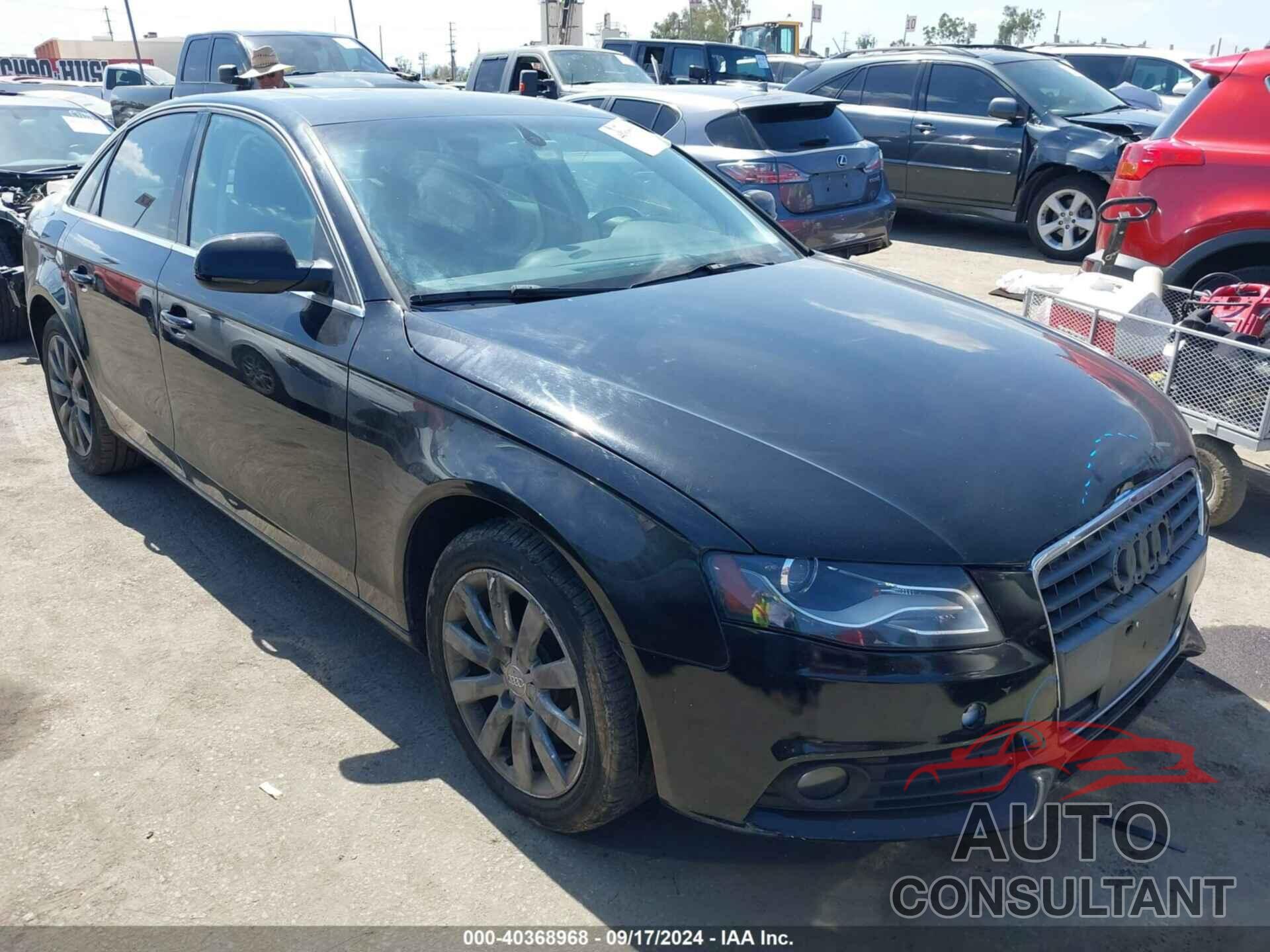 AUDI A4 2012 - WAUAFAFL9CN011609