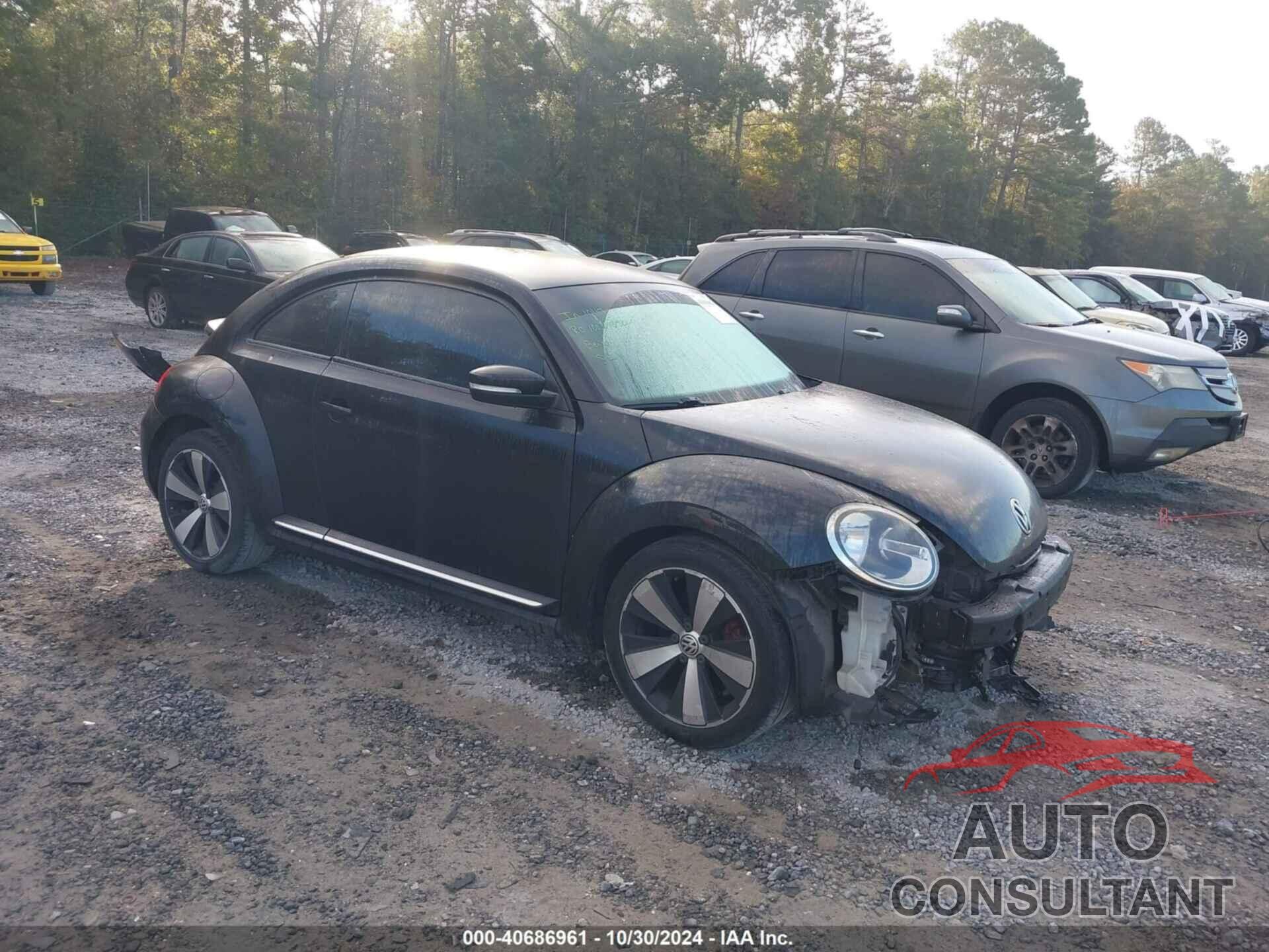 VOLKSWAGEN BEETLE 2012 - 3VWVA7AT6CM642564
